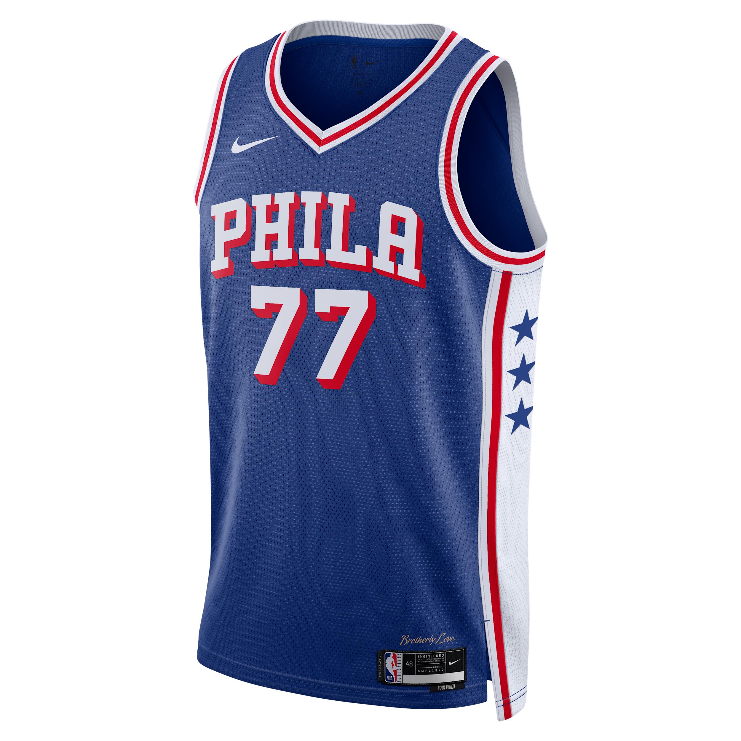 Philadelphia 76ers Icon Edition Nike Men's Dri-FIT NBA Swingman Jersey by NIKE