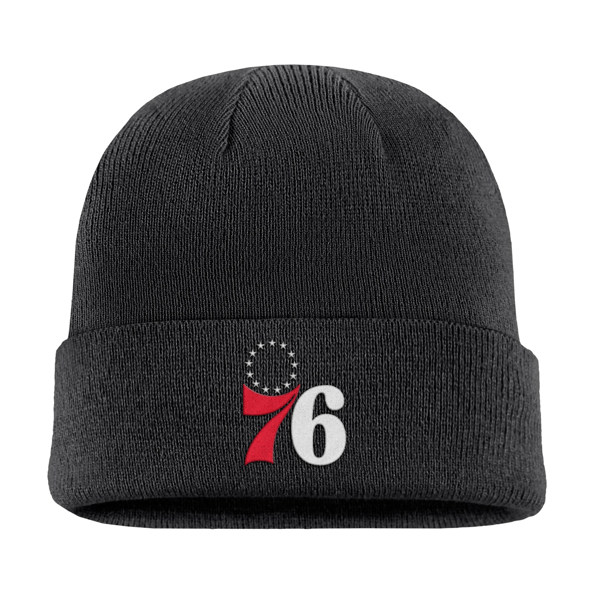 Philadelphia 76ers Peak Nike Unisex Hardwood Classics Beanie by NIKE