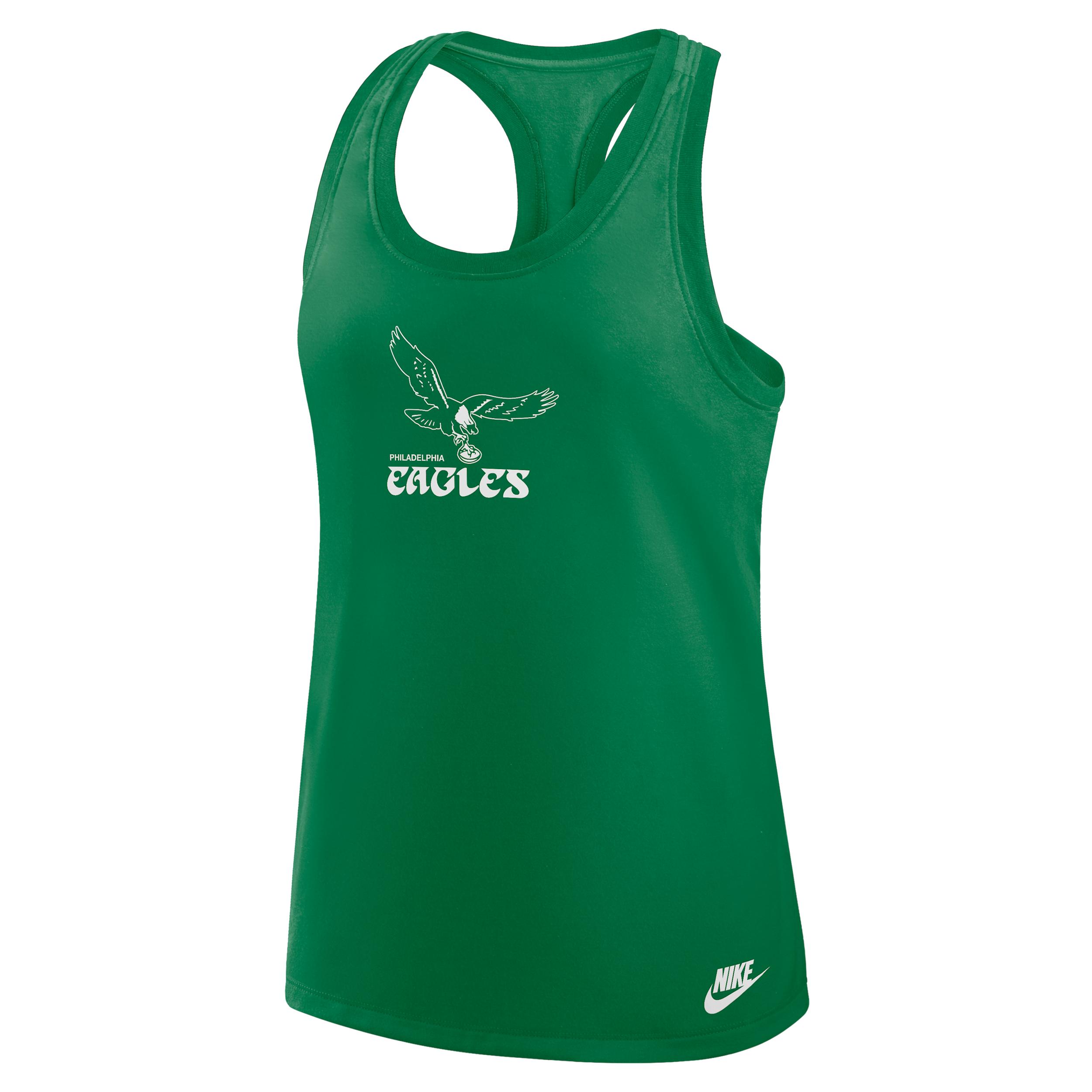 Philadelphia Eagles Hurry Up Nike Women's Dri-FIT NFL Racerback Tank Top by NIKE