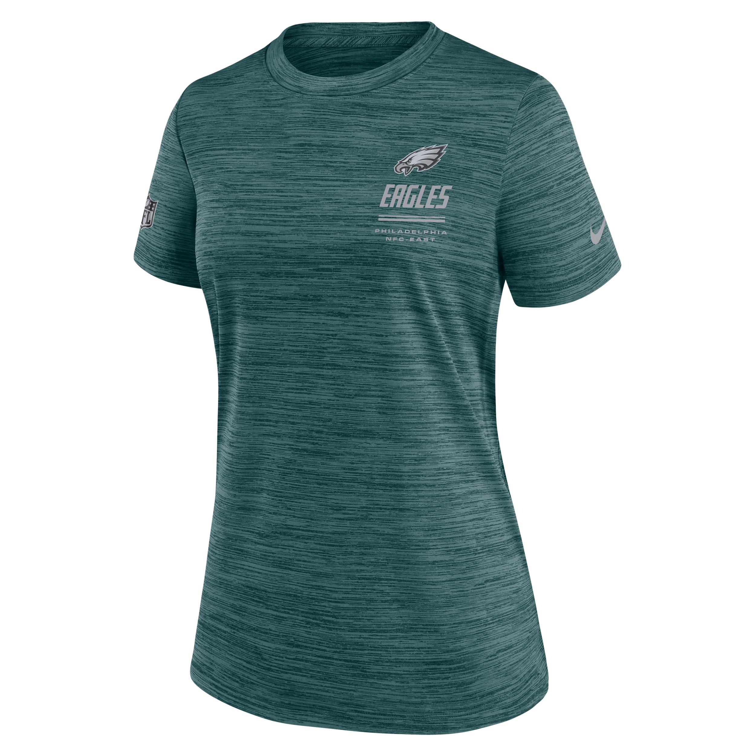 Philadelphia Eagles Sideline Velocity Nike Women's Dri-FIT NFL T-Shirt by NIKE