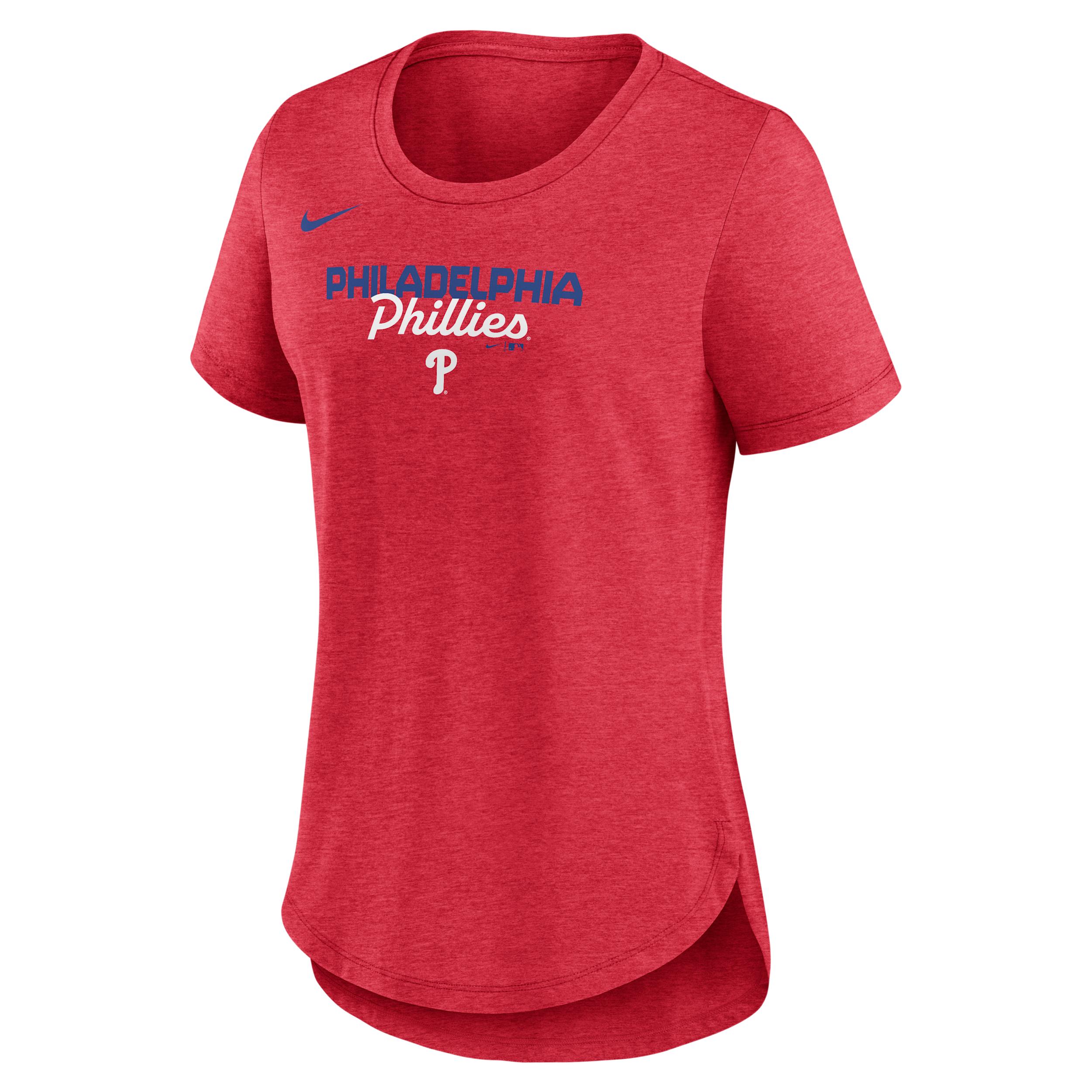 Philadelphia Phillies Arched Team Name Nike Women's MLB T-Shirt by NIKE