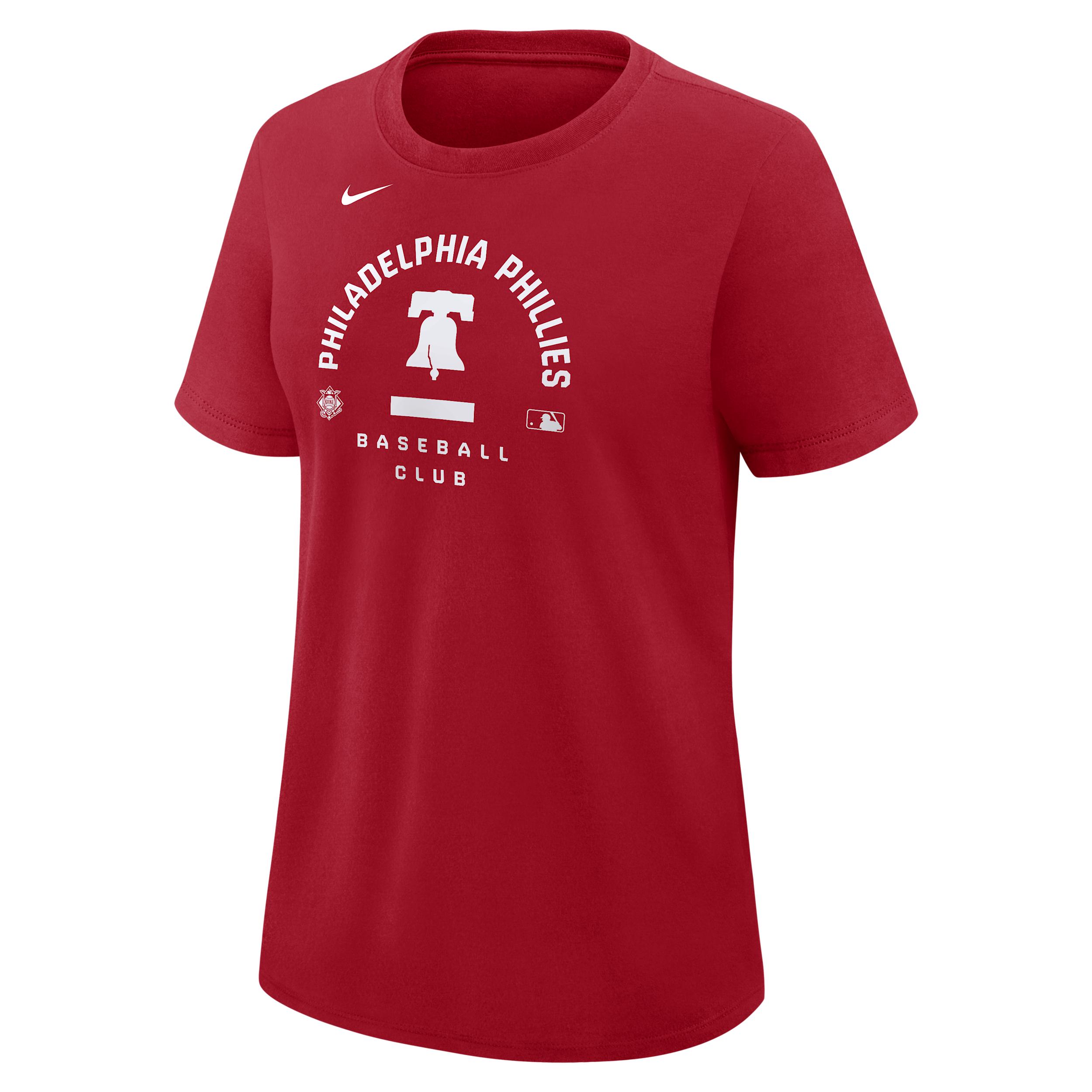 Philadelphia Phillies Authentic Collection Early Work Nike Women's Dri-FIT MLB T-Shirt by NIKE