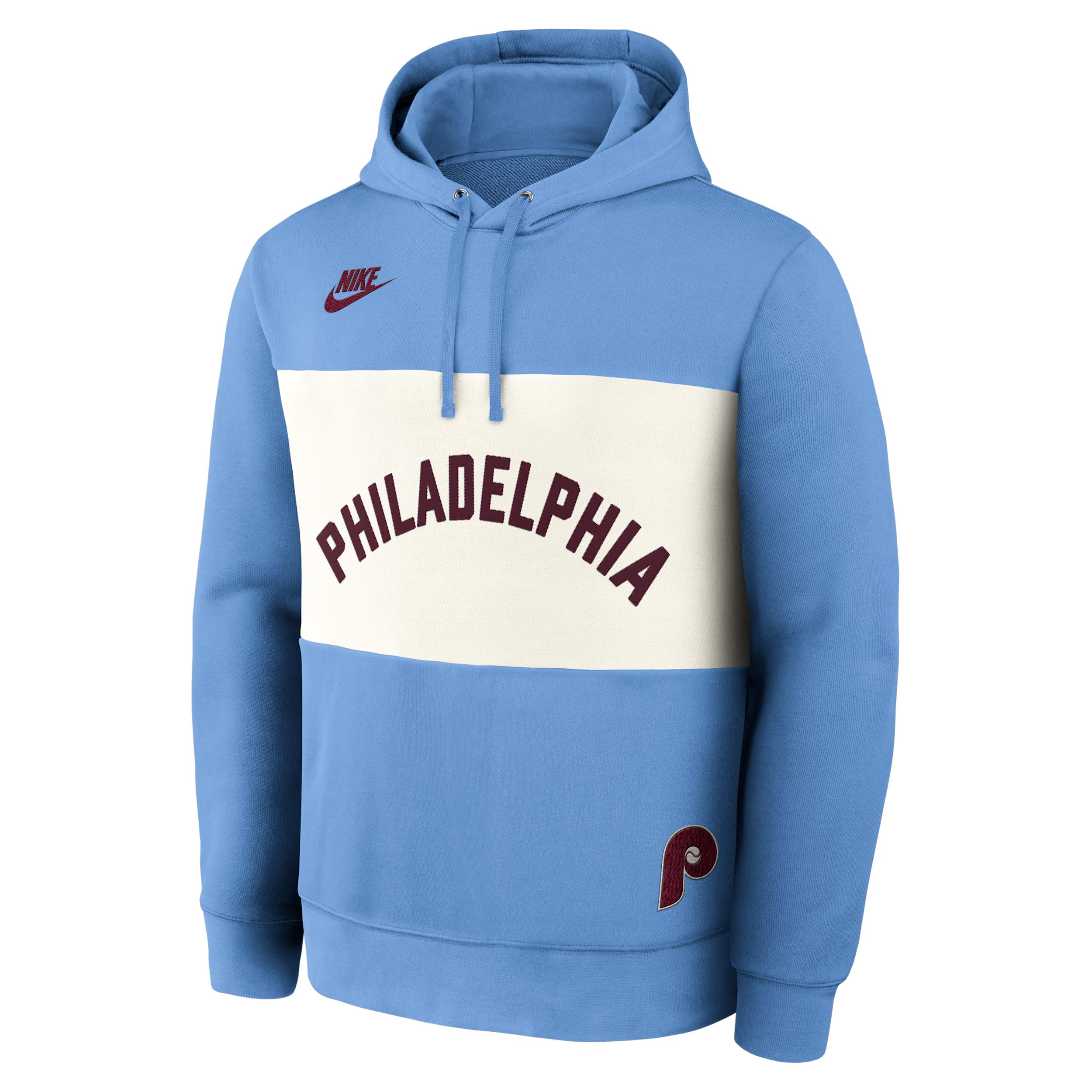 Philadelphia Phillies Cooperstown Legacy Nike Men's MLB Pullover Hoodie by NIKE
