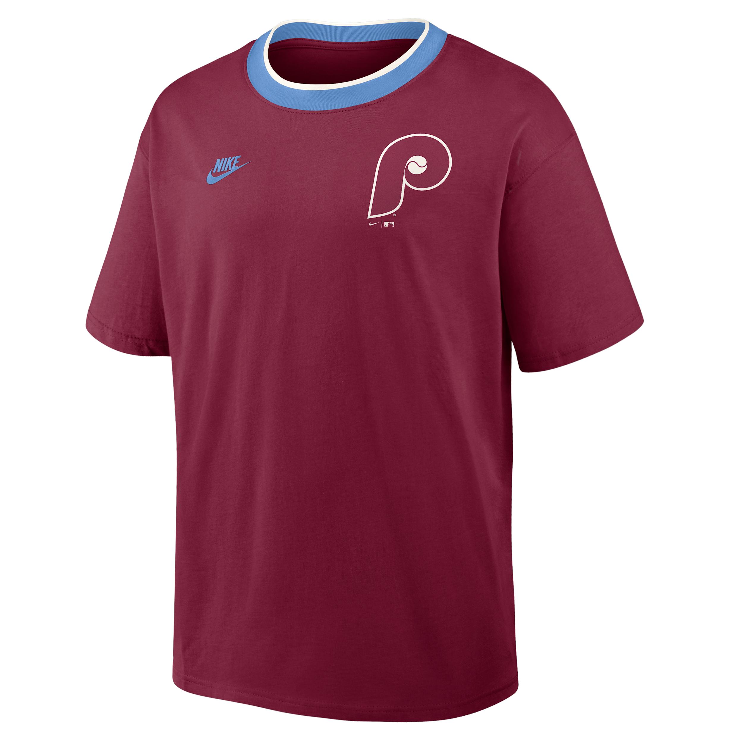 Philadelphia Phillies Cooperstown Ringer Nike Men's MLB T-Shirt by NIKE