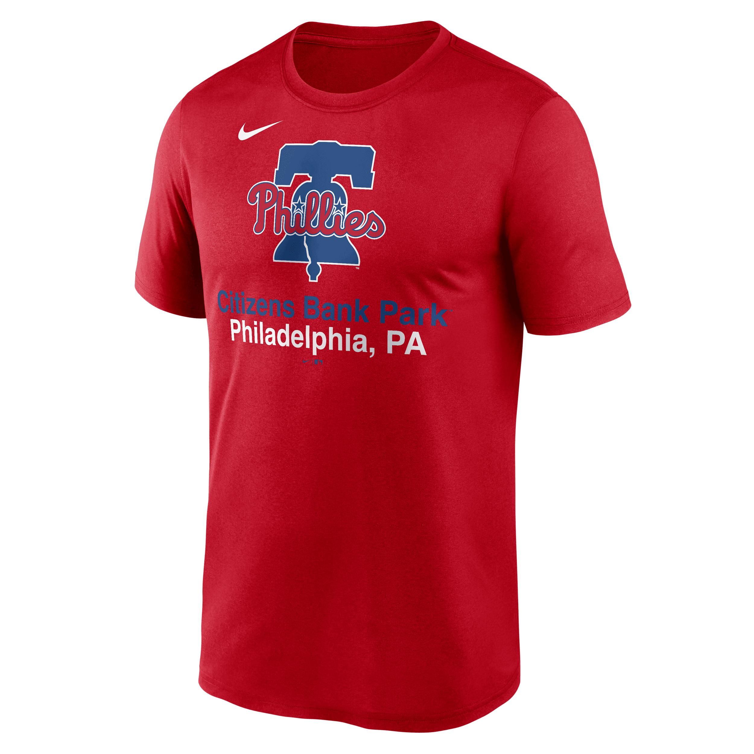 Philadelphia Phillies Stadium Legend Nike Men's Dri-FIT MLB T-Shirt by NIKE