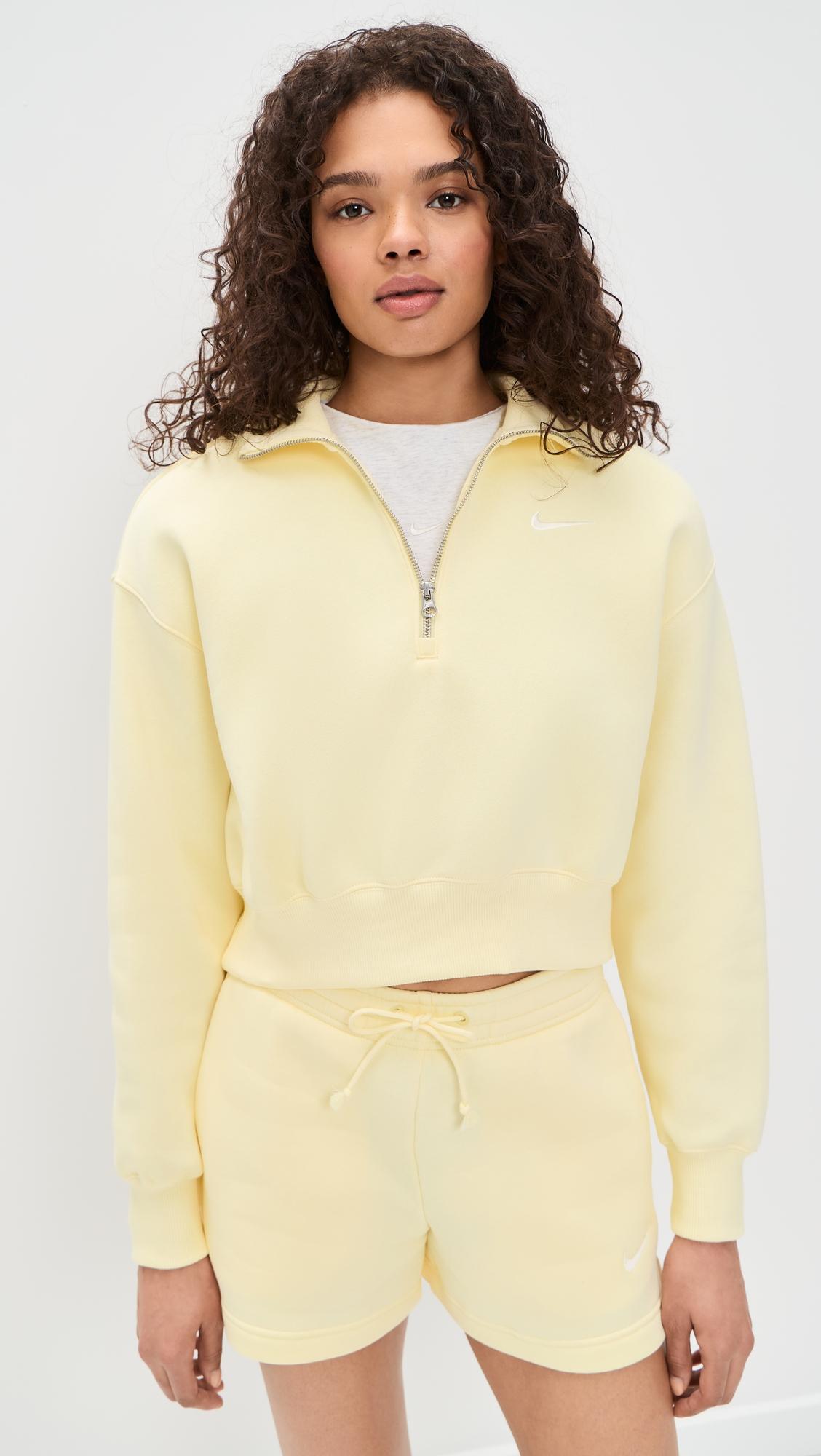 Phoenix Fleece Crop Sweatshirt by NIKE