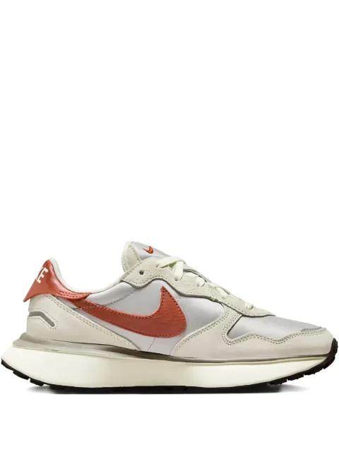 Phoenix Waffle "Light Bone/Light Smoke Grey/Light Iron Ore/Rugged Orange" sneakers by NIKE