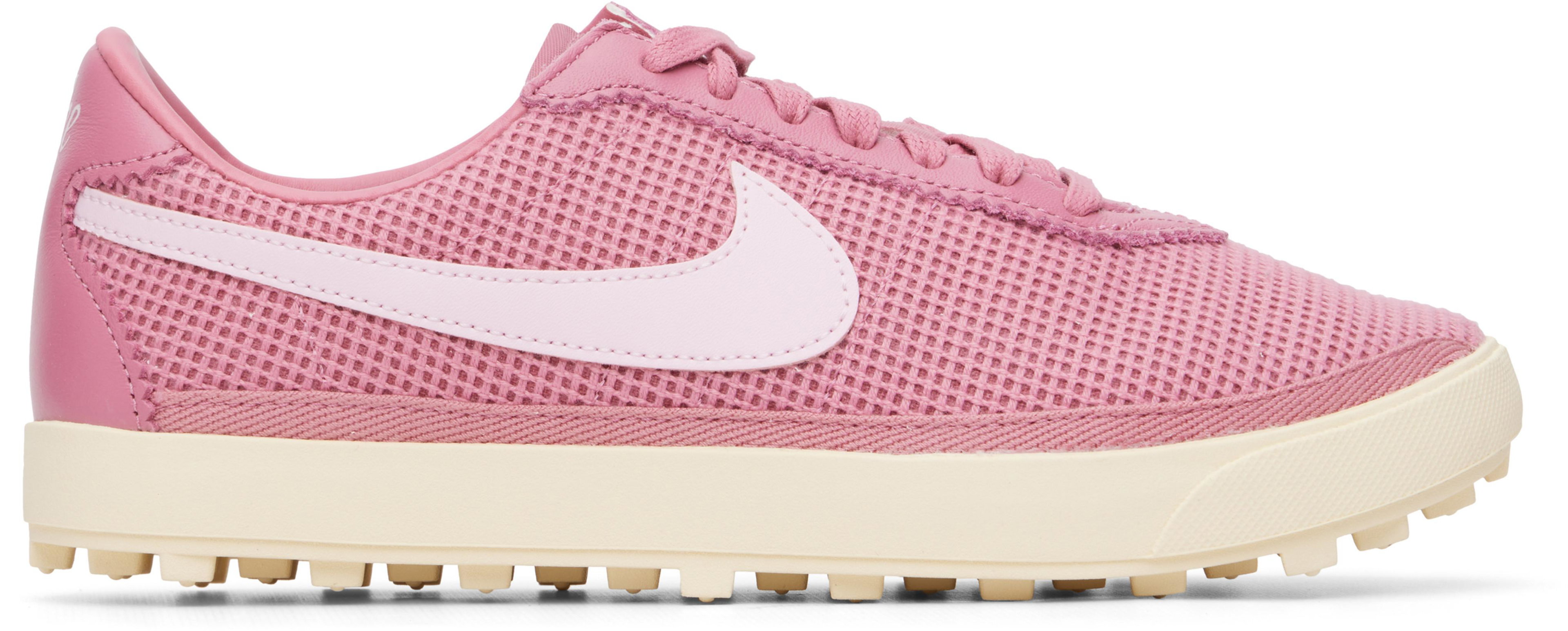 Pink Astrograbber Textile Sneakers by NIKE