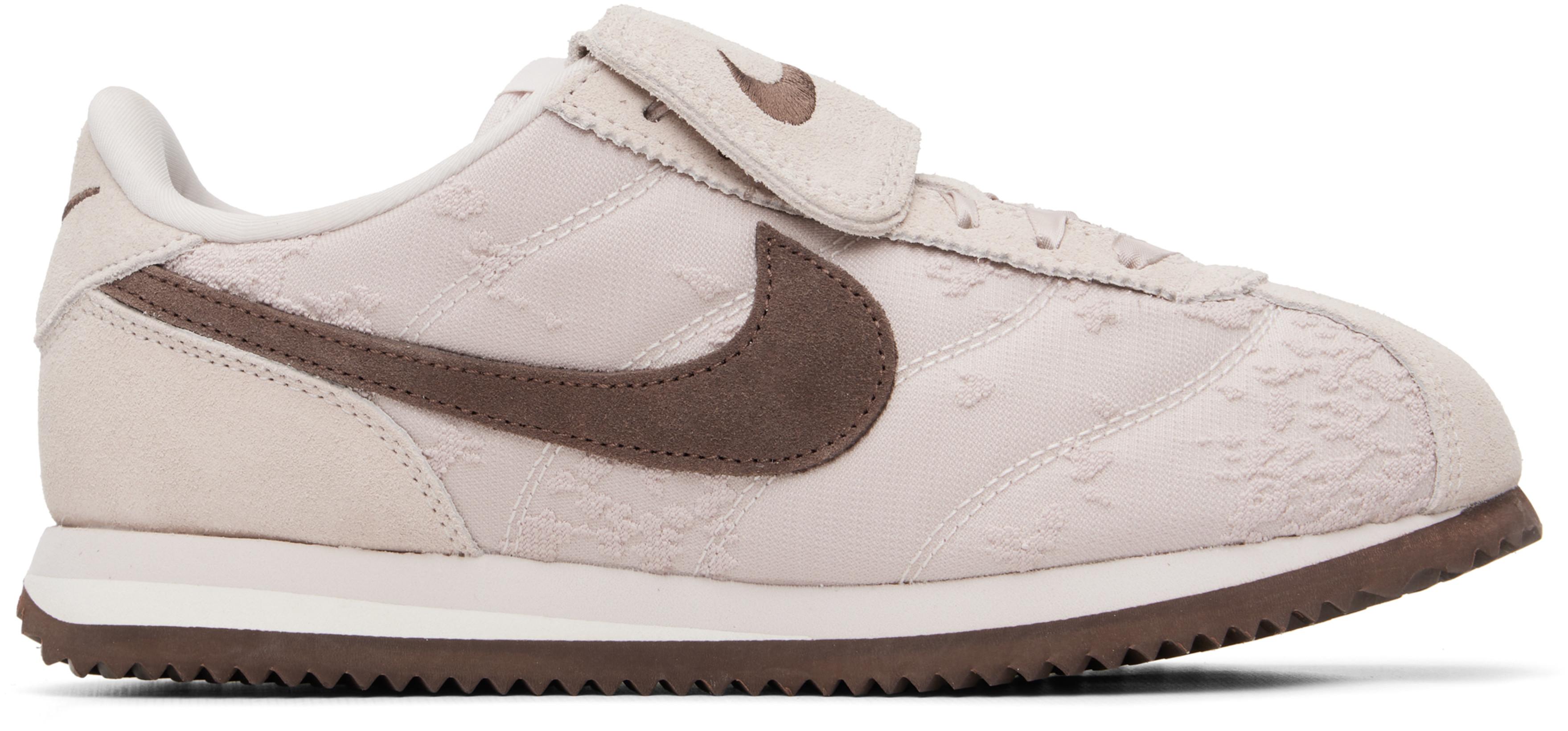 Pink Cortez Textile Sneakers by NIKE