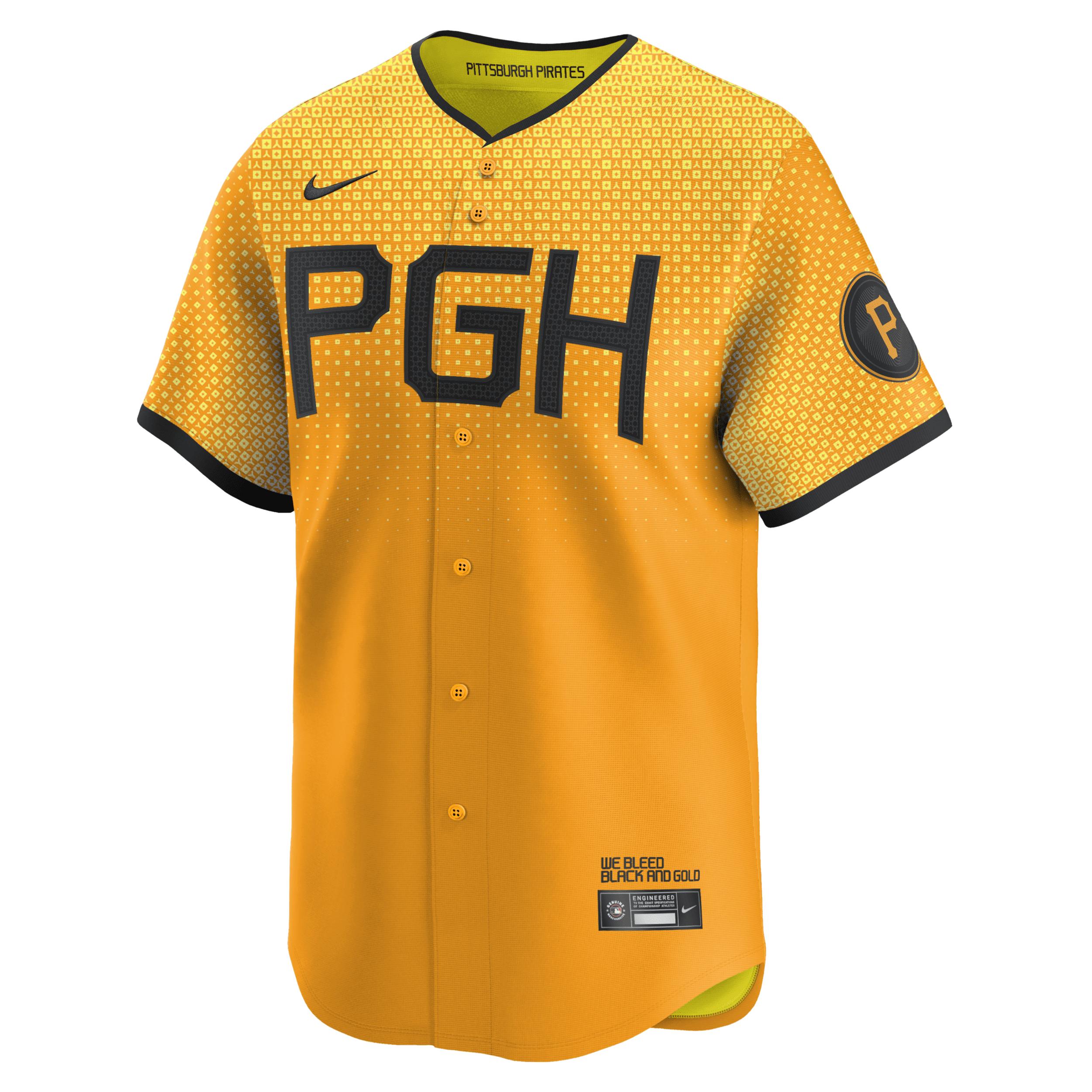 Pittsburgh Pirates City Connect Nike Men's Dri-FIT ADV MLB Limited Jersey by NIKE