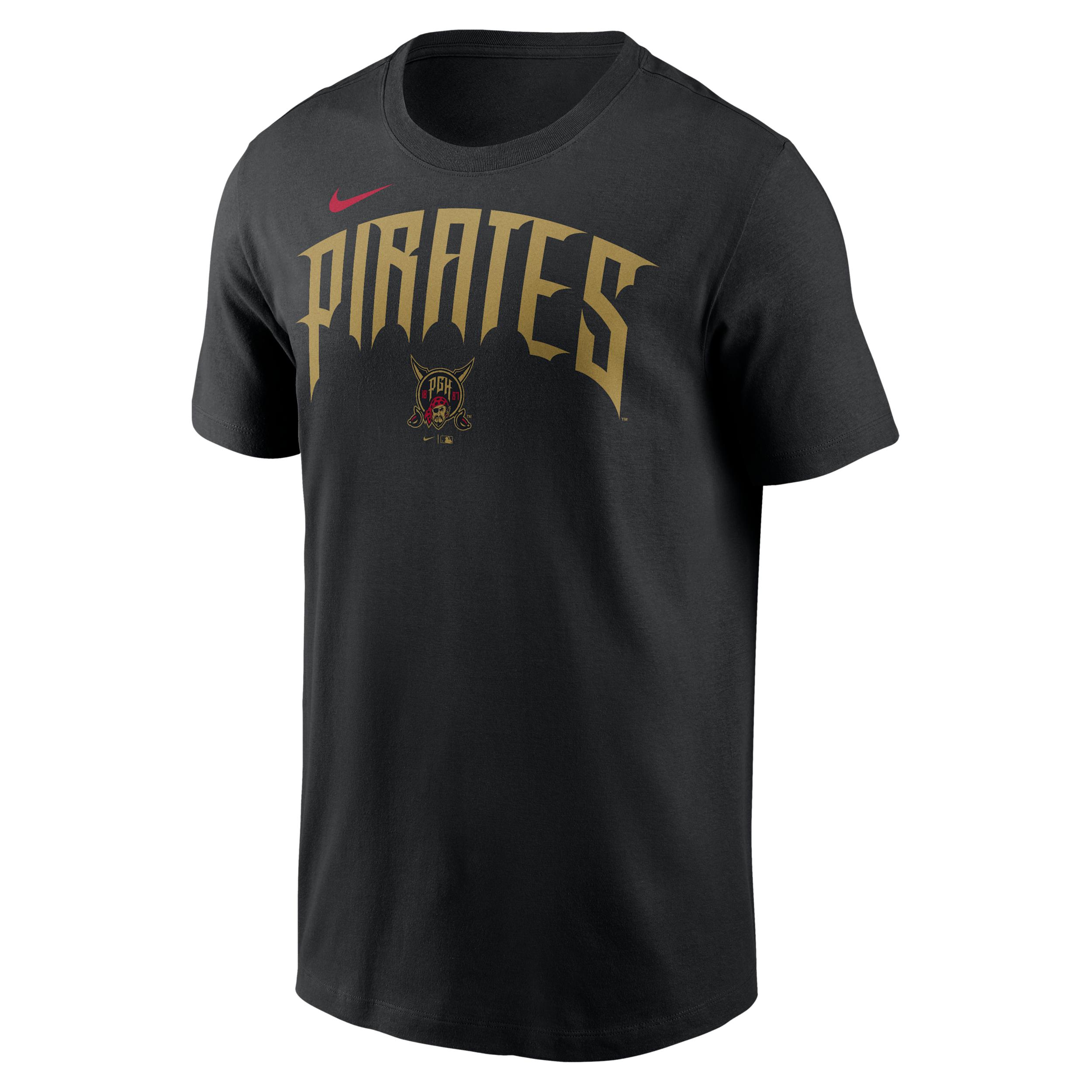 Pittsburgh Pirates City Connect Wordmark Nike Men's MLB T-Shirt by NIKE