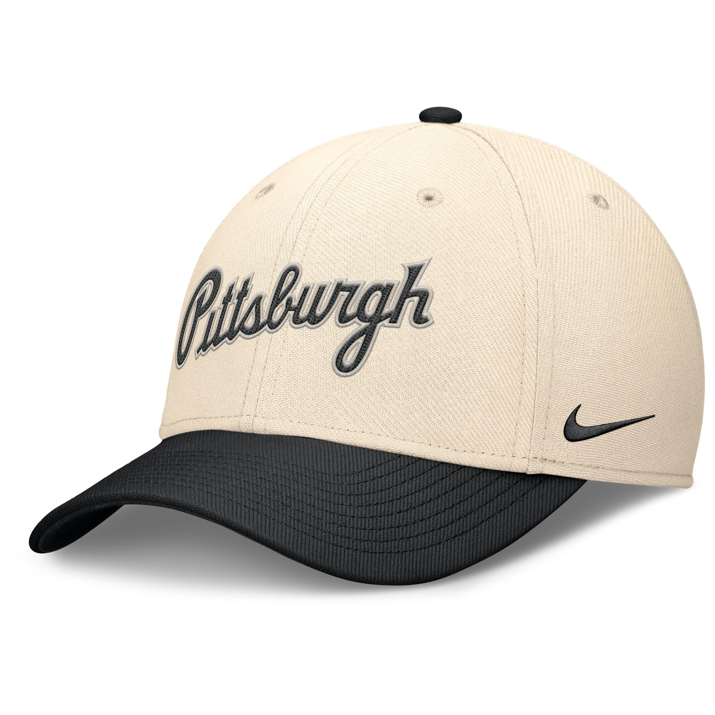 Pittsburgh Pirates Statement Rise Swoosh Nike Men's Dri-FIT MLB Hat by NIKE