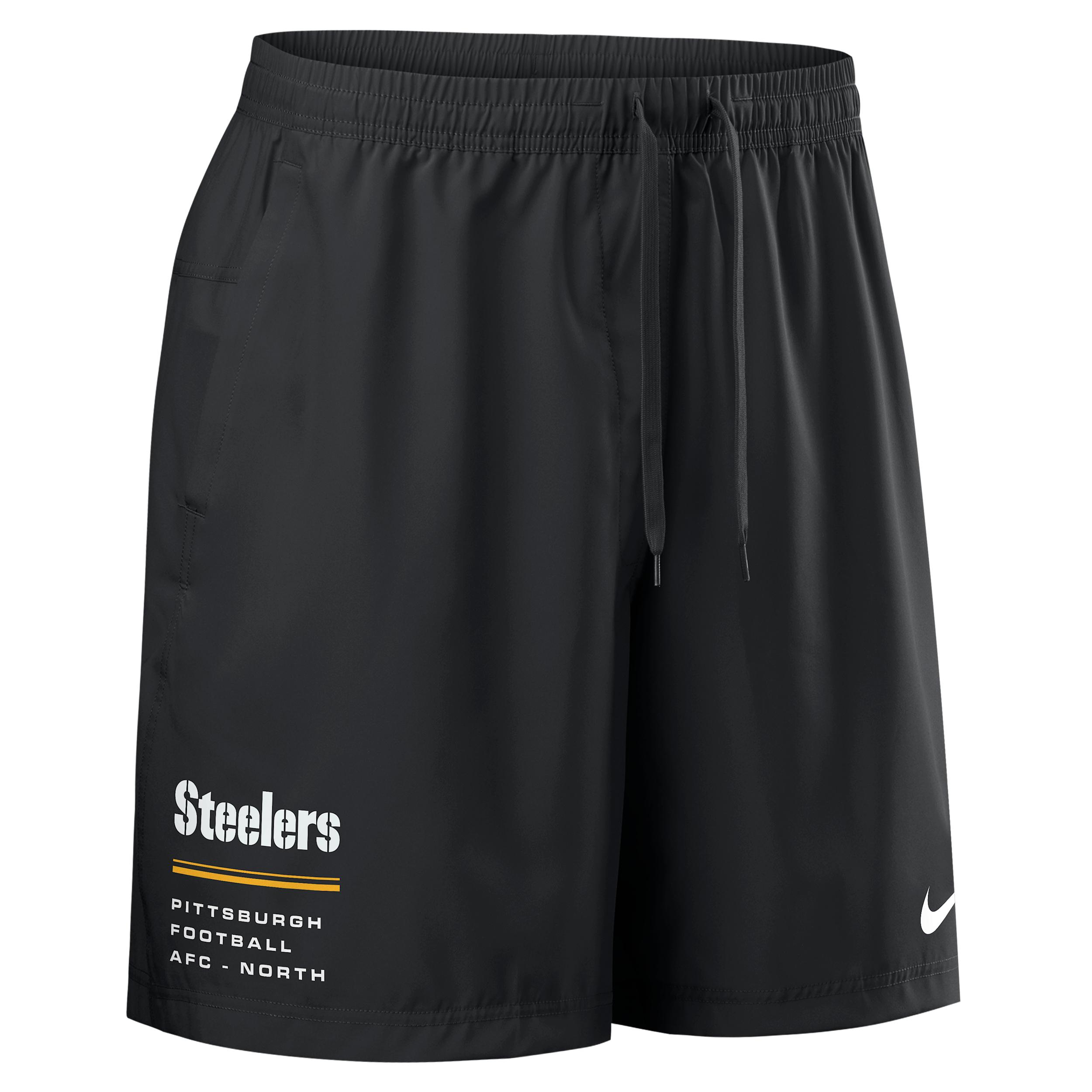 Pittsburgh Steelers Nike Men's NFL Woven Shorts by NIKE