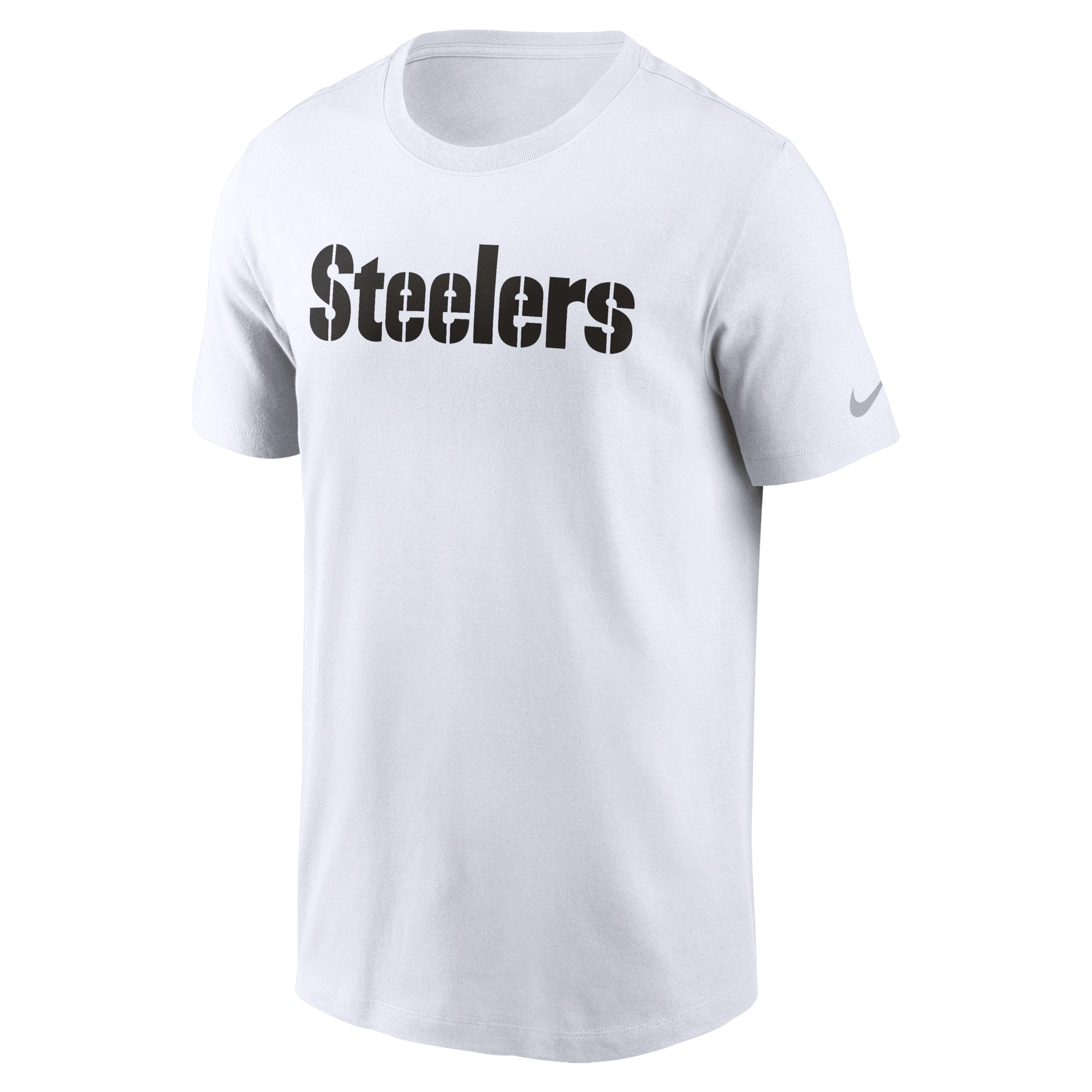 Pittsburgh Steelers Primetime Wordmark Essential Nike Men's NFL T-Shirt by NIKE