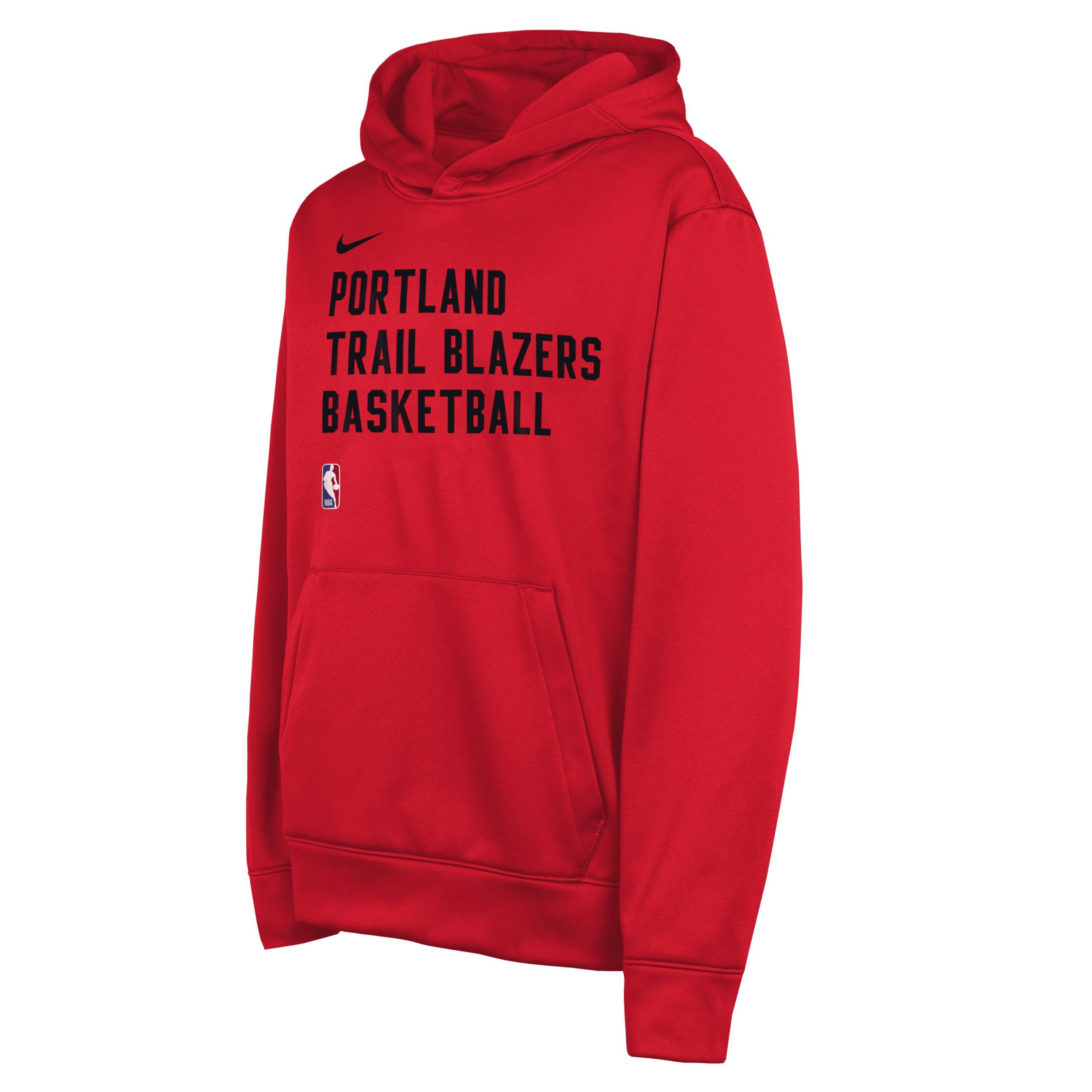 Portland Trail Blazers Big Kids' Nike Dri-FIT NBA Pullover Hoodie by NIKE