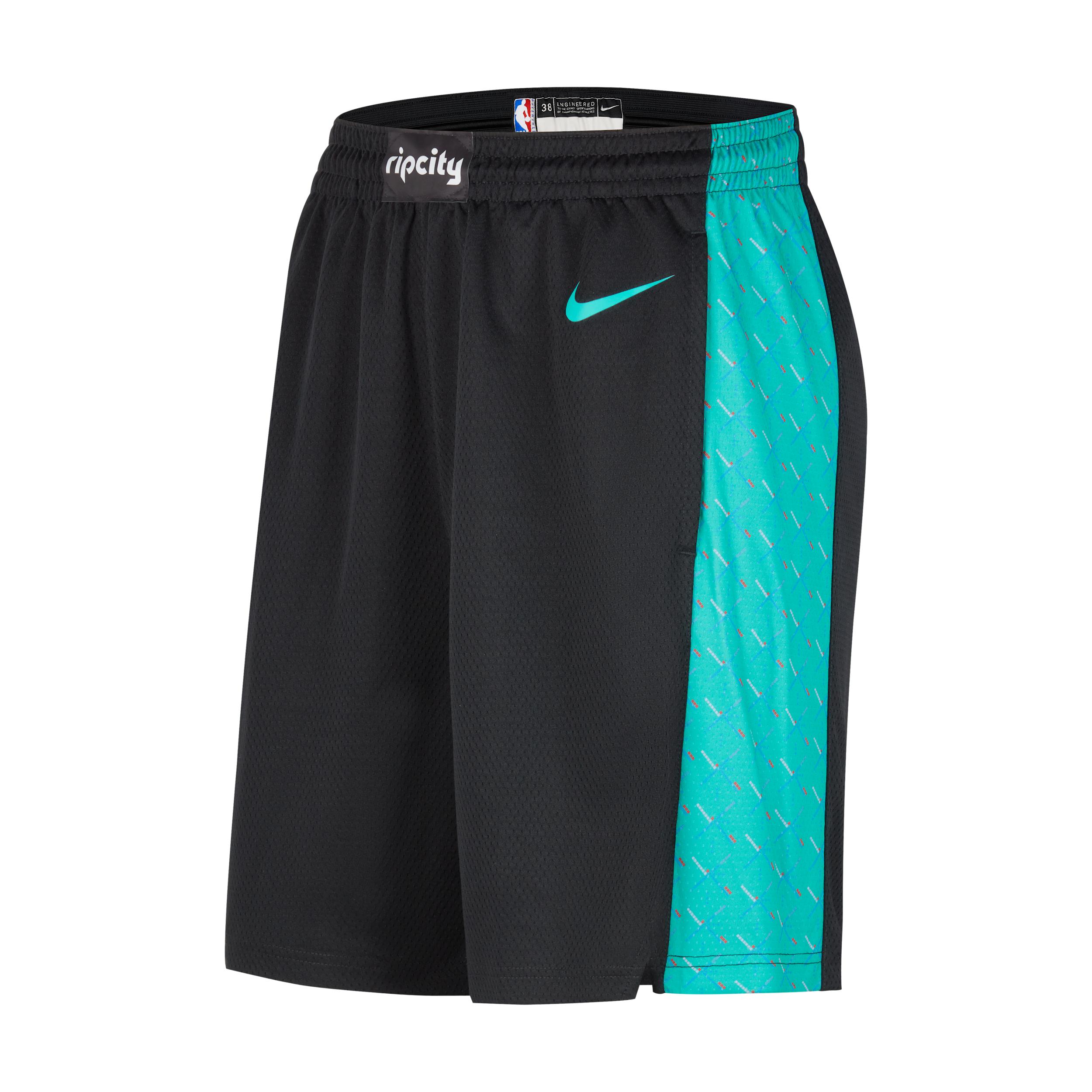 Portland Trail Blazers City Edition Nike Men's Dri-FIT NBA Swingman Shorts by NIKE