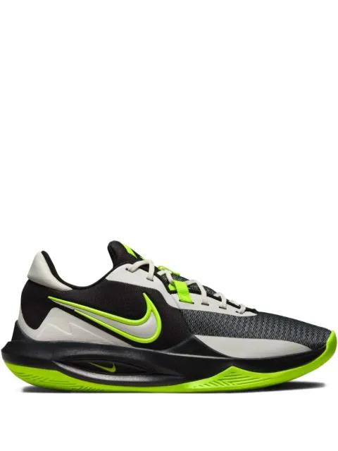 Precision 6 "Black/Sail/Volt" sneakers by NIKE