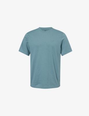 Primary Dri-FIT Short-Sleeve Cotton-Jersey Top by NIKE