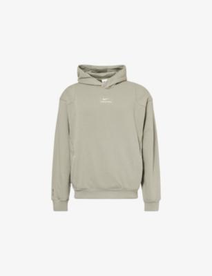 Pro Brand-Print Woven Hoodie by NIKE