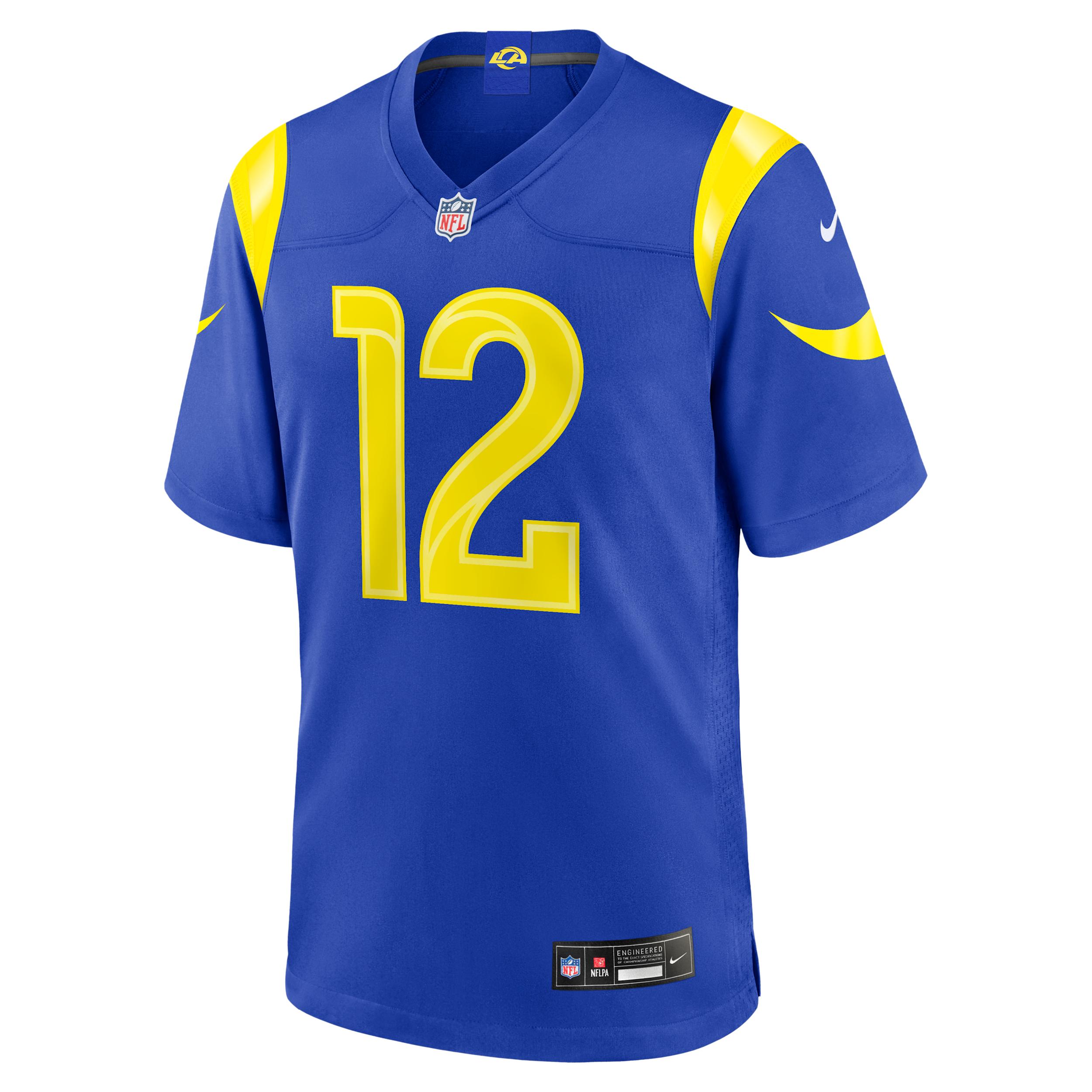 Puka Nacua Los Angeles Rams Nike Men's NFL Game Jersey by NIKE