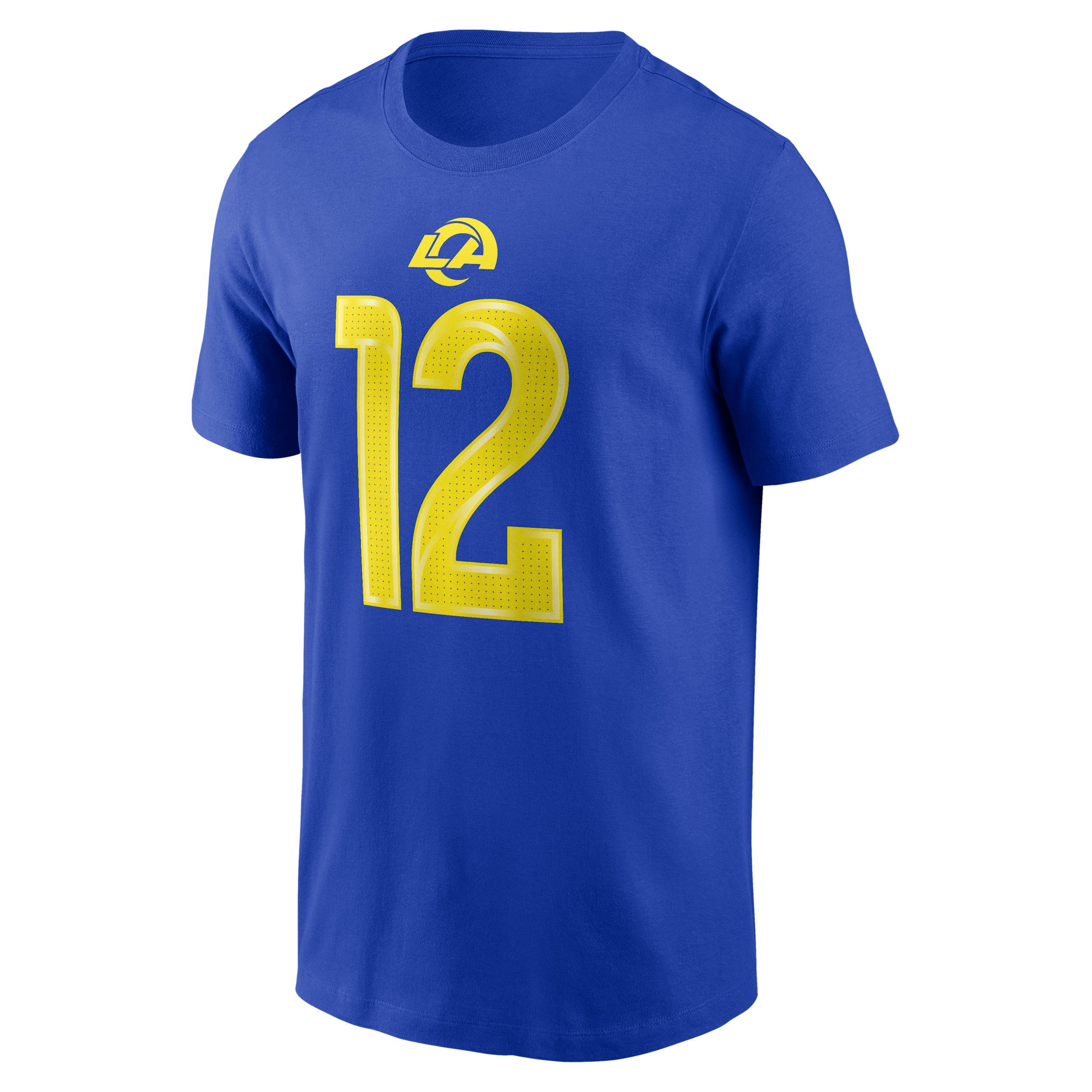 Puka Nacua Los Angeles Rams Nike Men's NFL T-Shirt by NIKE