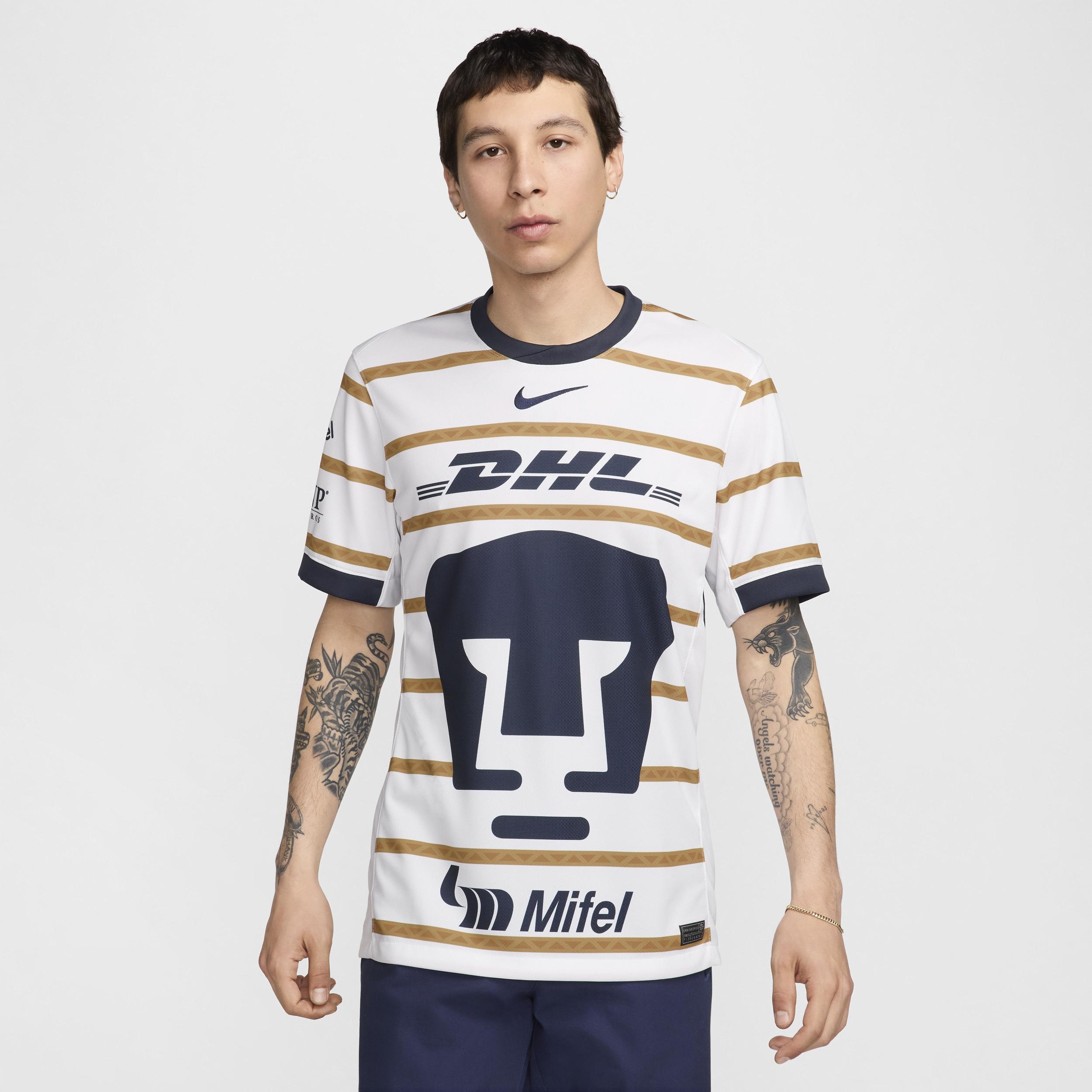 Pumas UNAM 2024/25 Stadium Home Nike Men's Dri-FIT Soccer Replica Jersey by NIKE