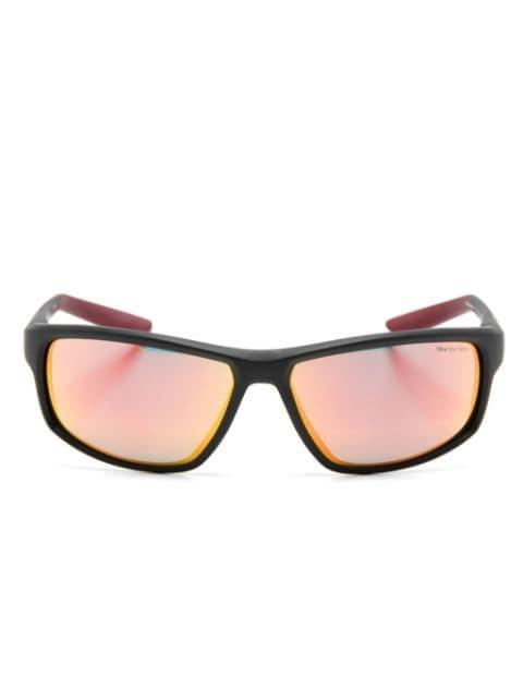 Rabid rectangle-frame sunglasses by NIKE