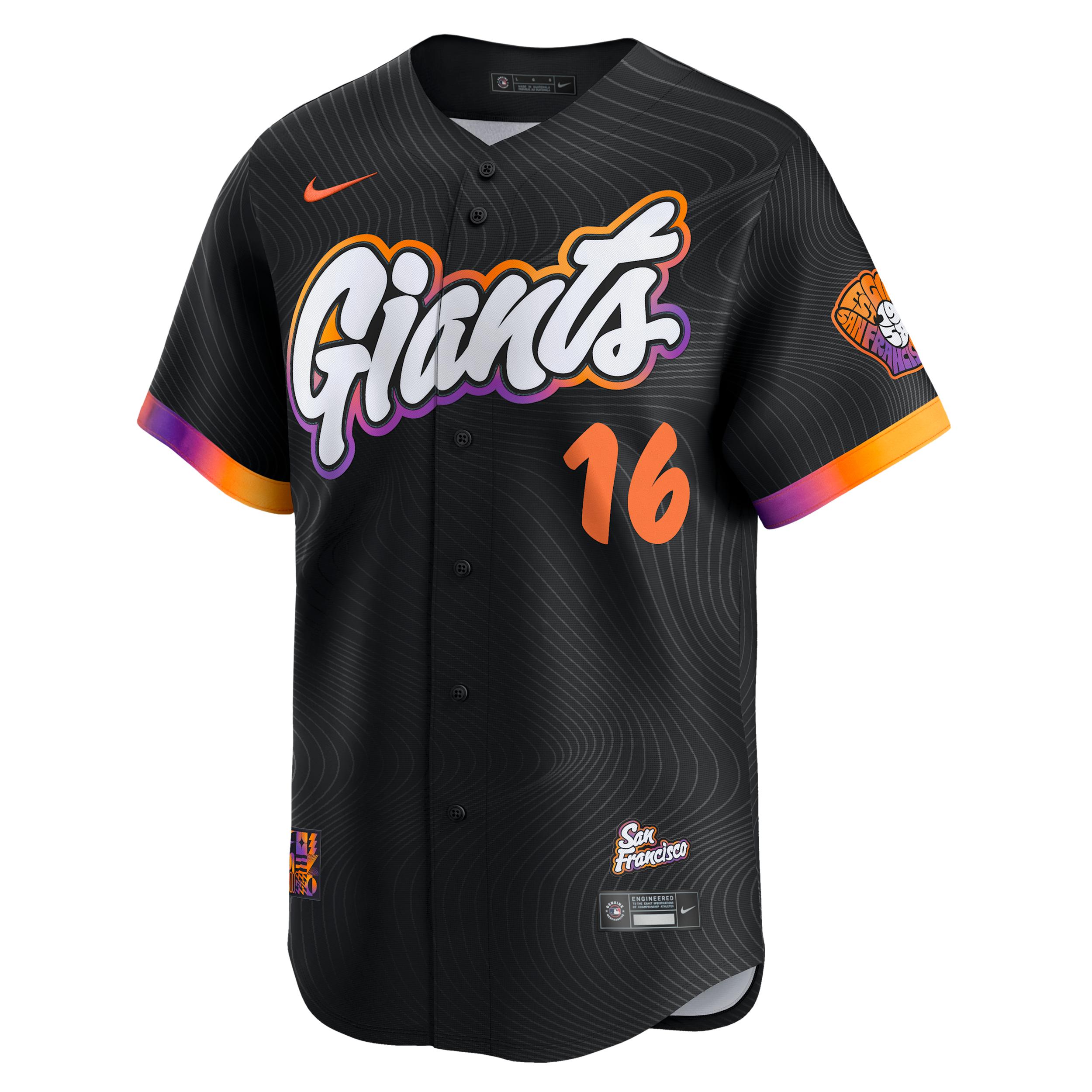 Rafael Devers San Francisco Giants City Connect Nike Men's Dri-FIT MLB Limited Jersey by NIKE