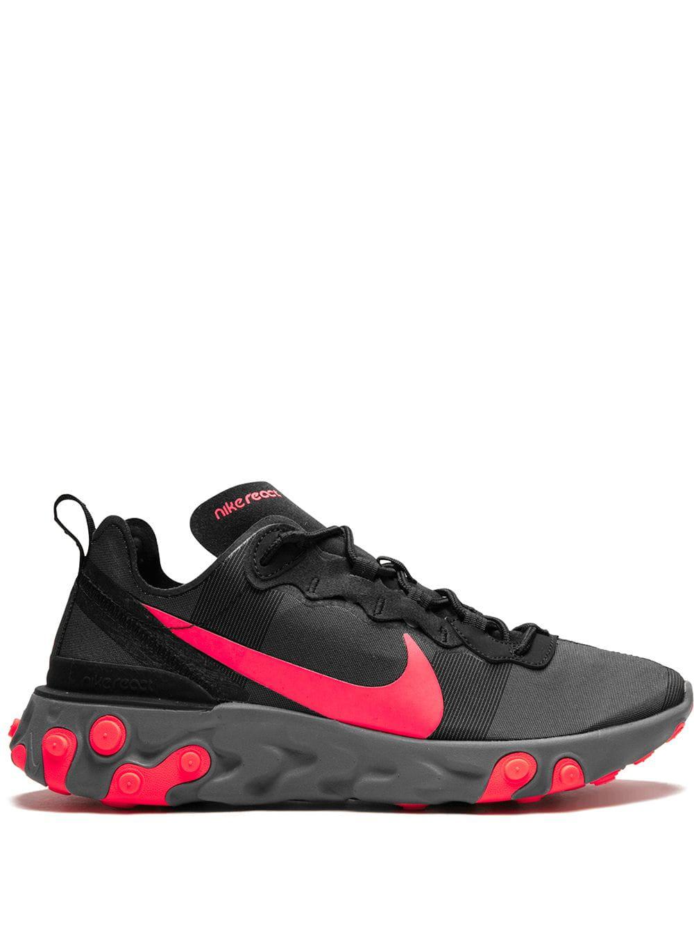 React Element 55 "Solar Red" sneakers by NIKE