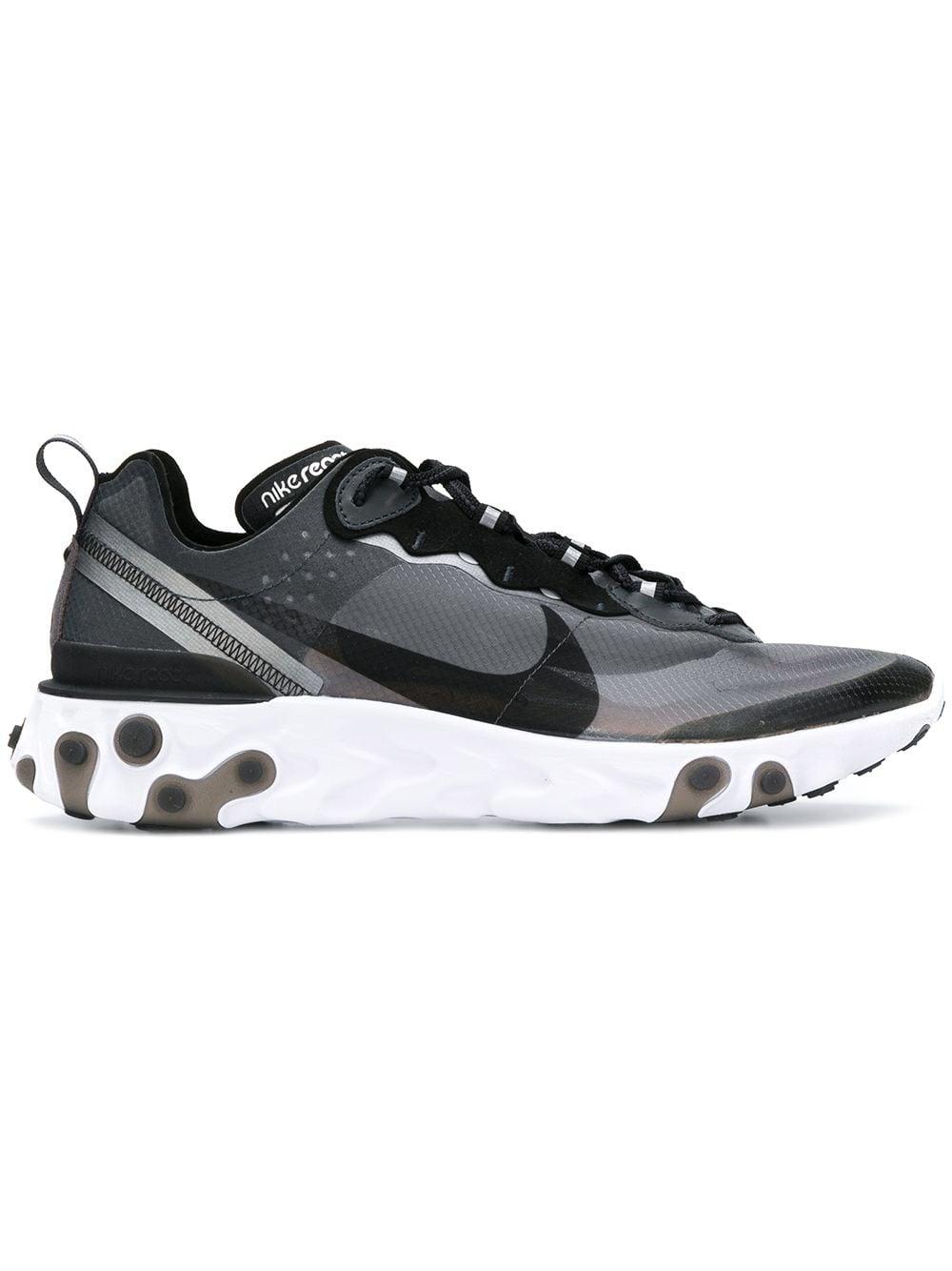 React Element 87 "Anthracite Black" sneakers by NIKE