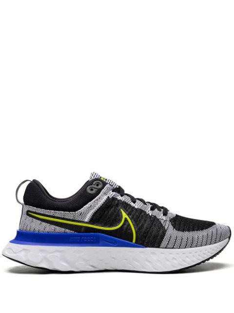React Infinity Run Flyknit 2 "White/Black/Racer Blue/Cyber" sneakers by NIKE