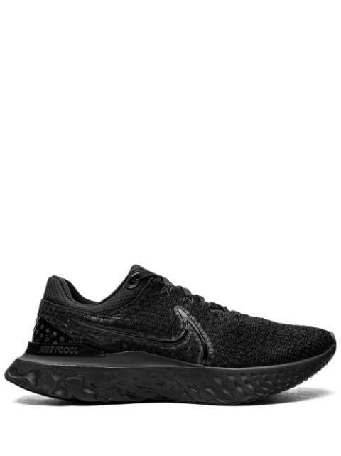 React Infinity Run Flyknit 3 "Triple Black" sneakers by NIKE