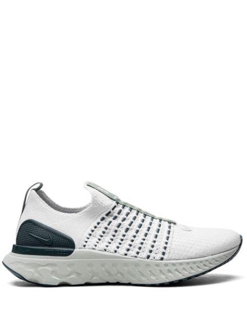 React Phantom Run Flyknit 2 "Platinum Tint/Dark Teal Green" sneakers by NIKE