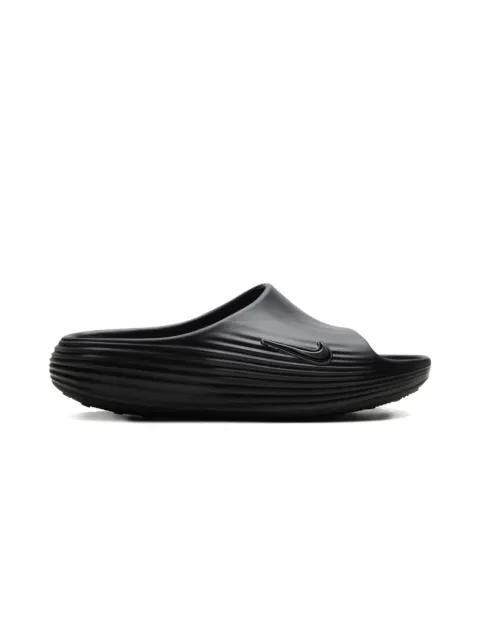 ReactX Rejuven8 "Triple Black" slides by NIKE