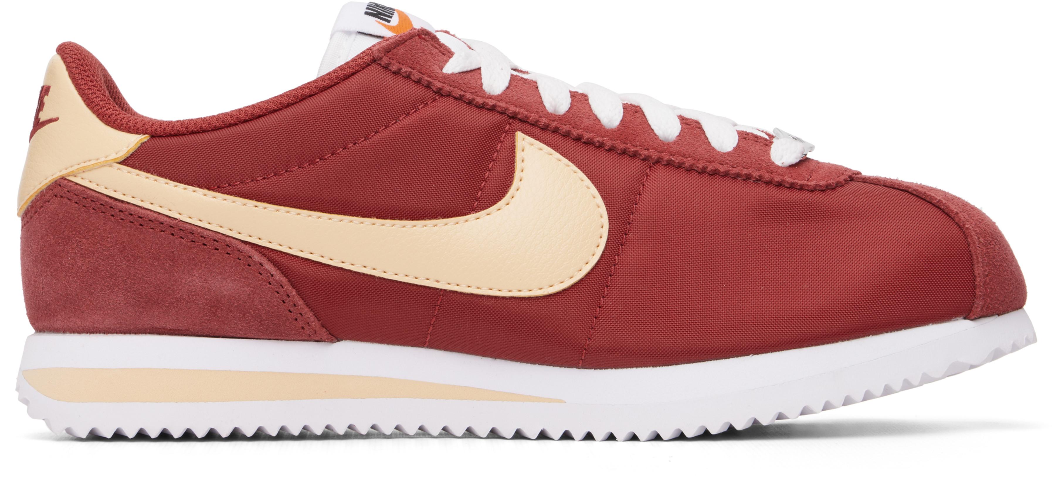 Red Cortez Textile Sneakers by NIKE