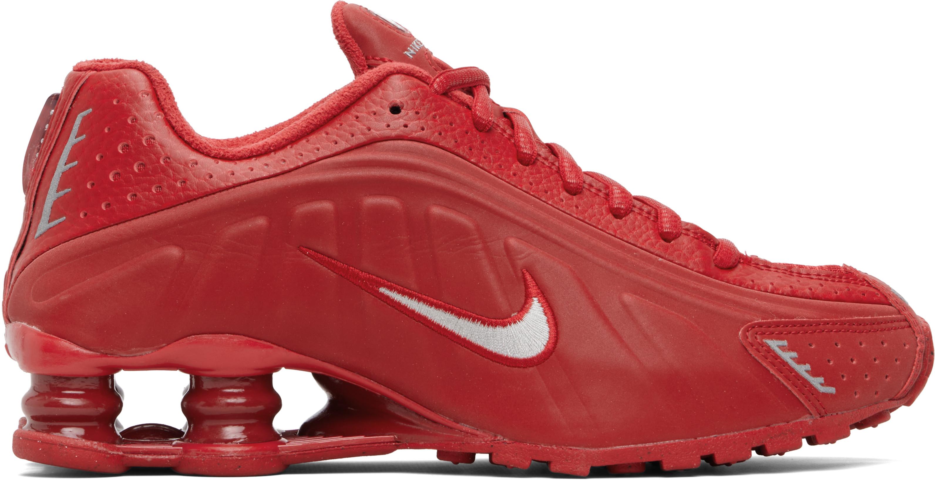 Red Shox R4 Sneakers by NIKE