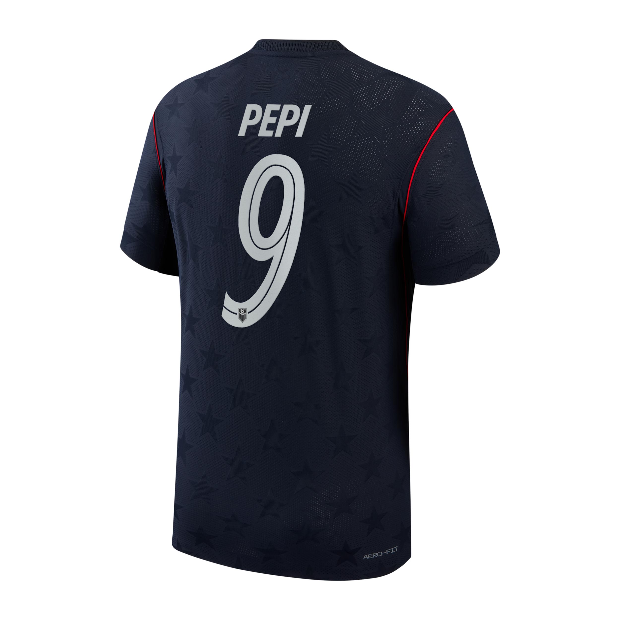 Ricardo Pepi USMNT 2026 Match Away Nike Men's Aero-FIT Soccer Jersey by NIKE