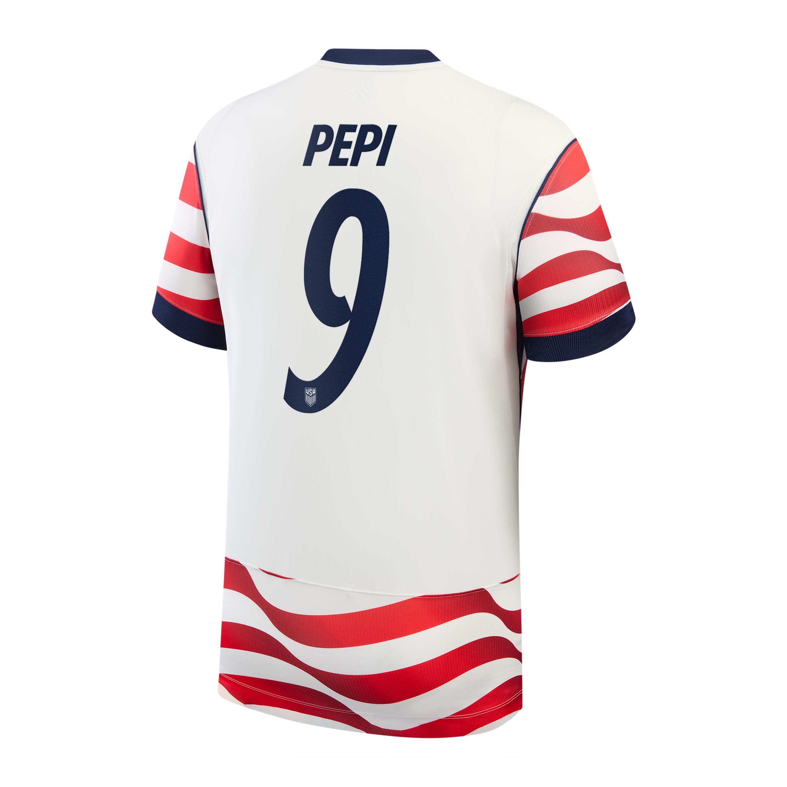 Ricardo Pepi USMNT 2026 Stadium Home Nike Men's Dri-FIT Soccer Jersey by NIKE