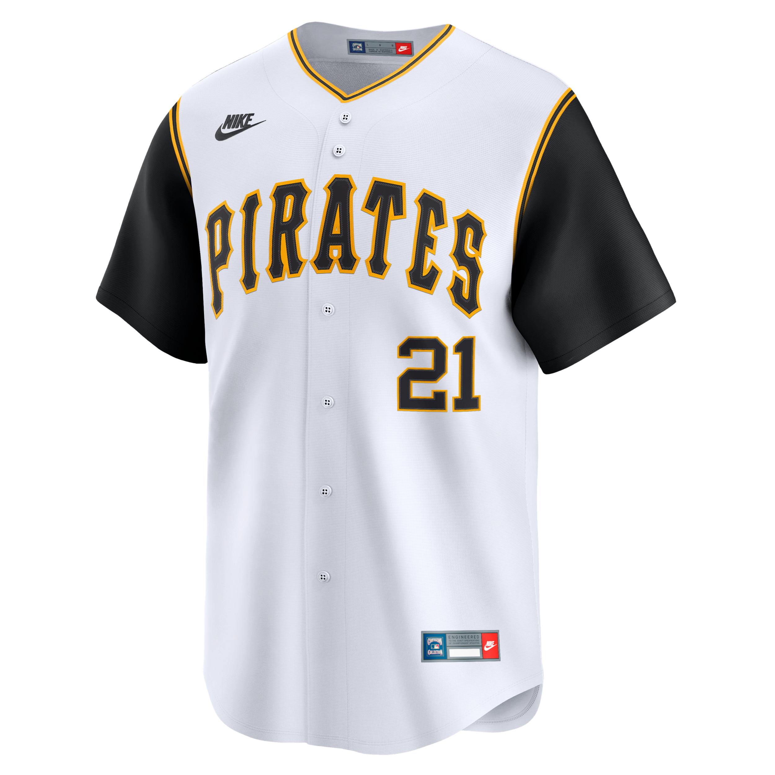 Roberto Clemente Pittsburgh Pirates Cooperstown Nike Men's Dri-FIT ADV MLB Limited Jersey by NIKE