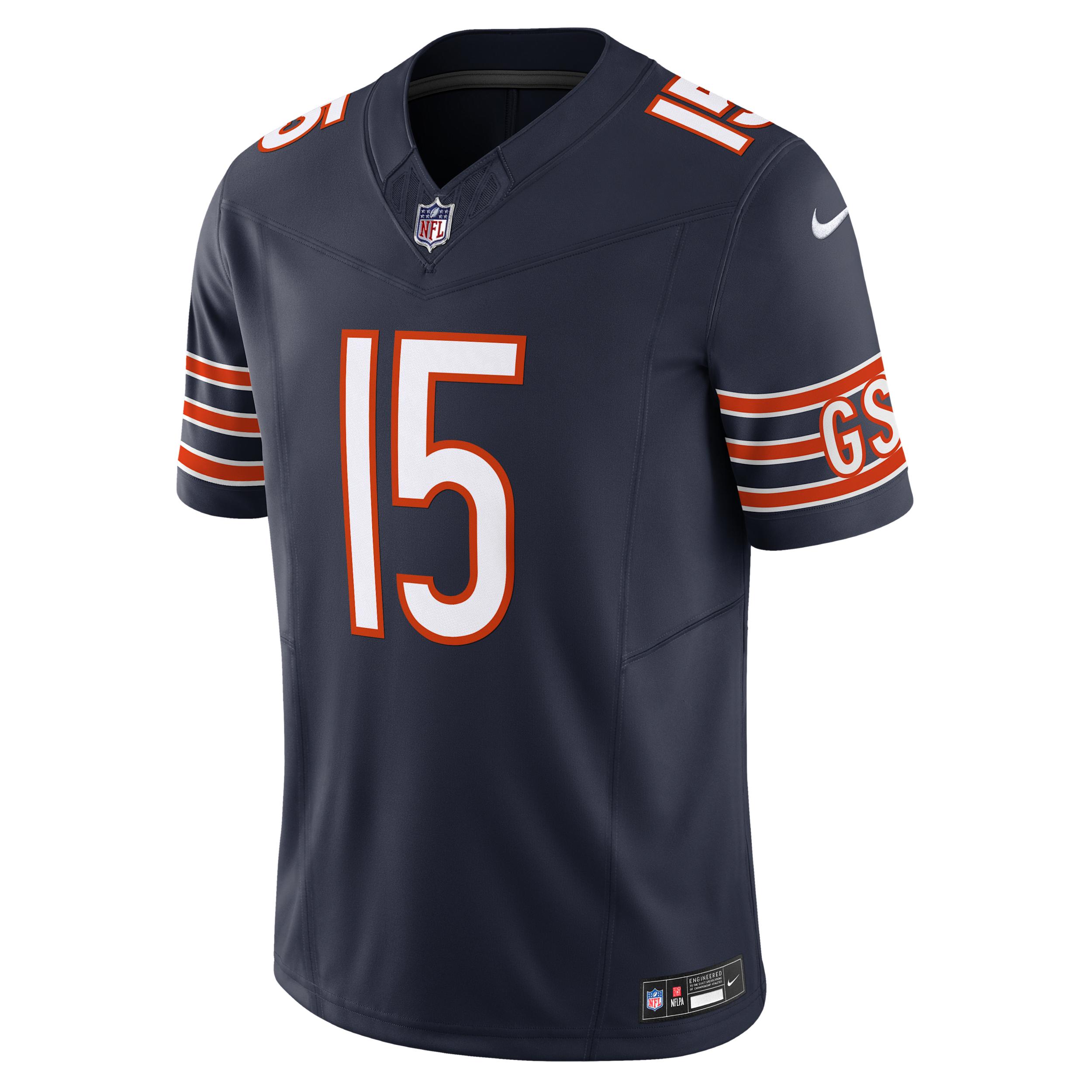 Rome Odunze Chicago Bears Nike Men's Dri-FIT NFL Limited Jersey by NIKE