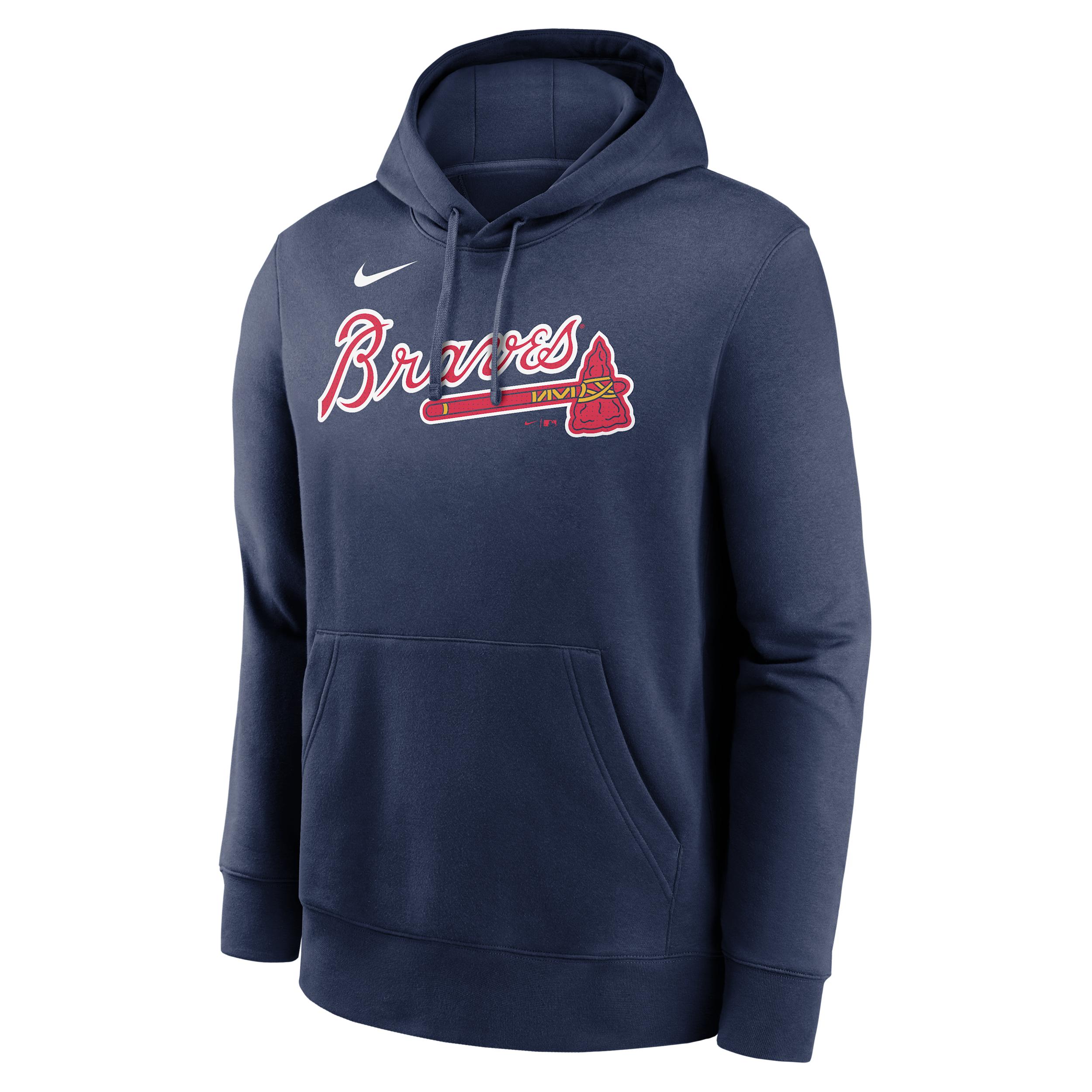 Ronald AcuÃ±a Jr. Atlanta Braves Club Nike Men's MLB Pullover Hoodie by NIKE