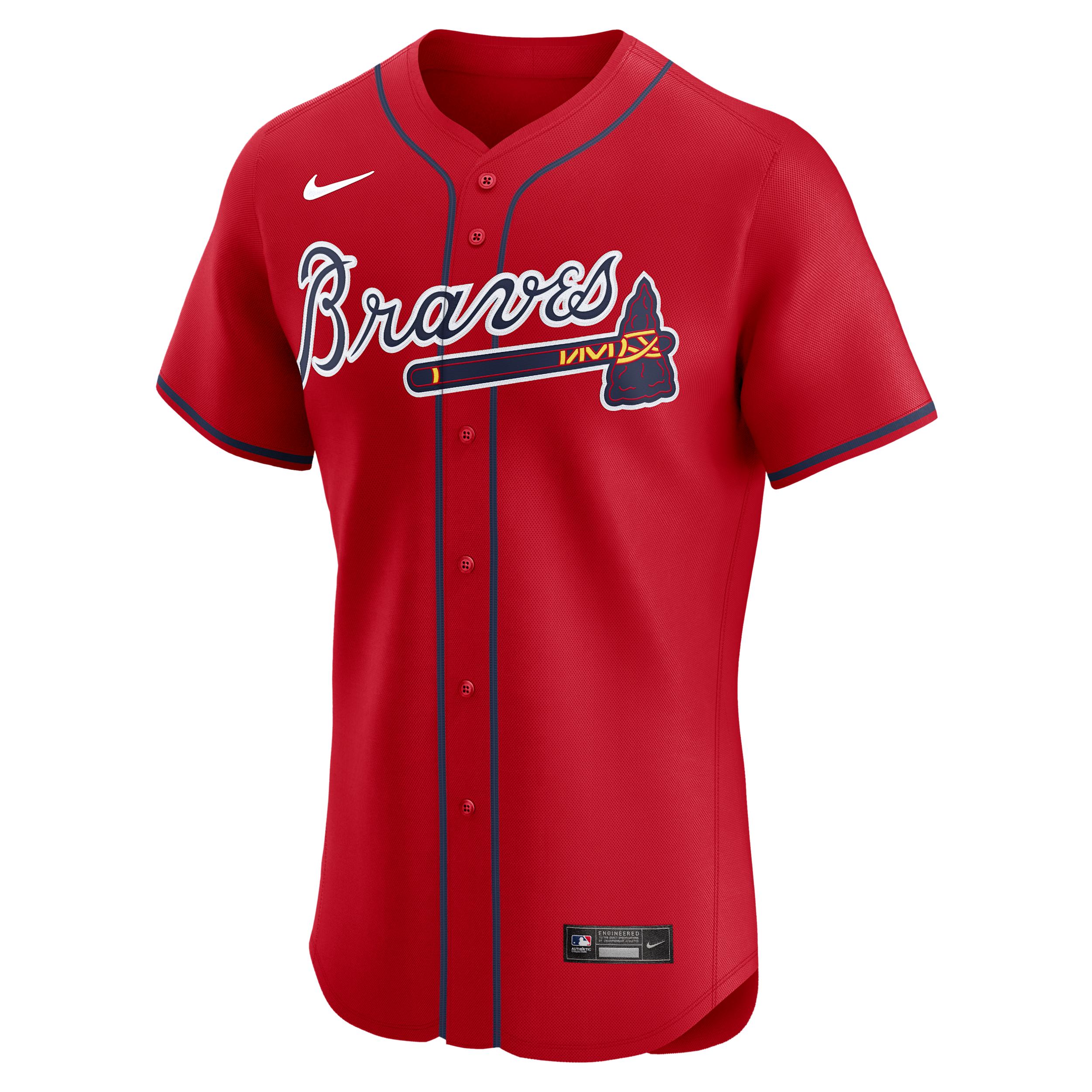 Ronald AcuÃ±a Jr. Atlanta Braves Nike Men's Dri-FIT ADV MLB Elite Jersey by NIKE