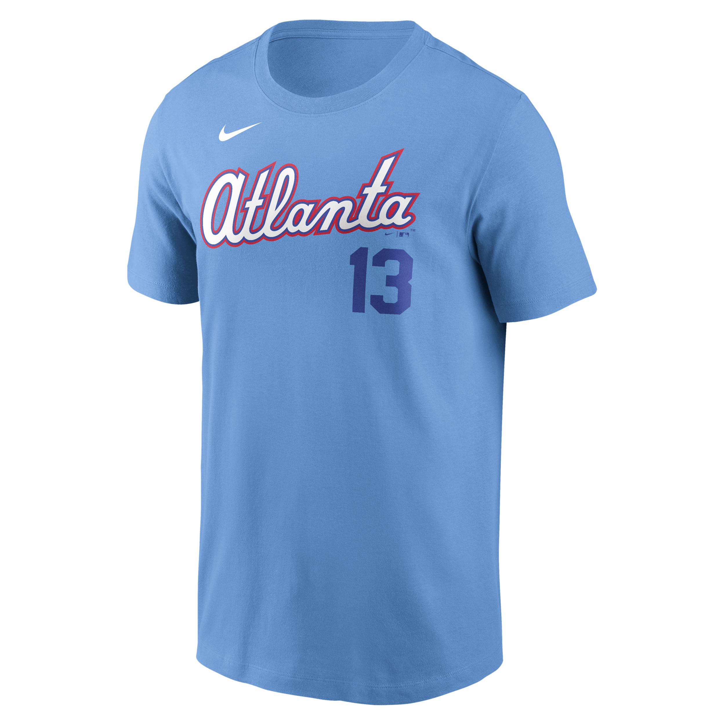 Ronald Acuna Jr. Atlanta Braves City Connect Nike Men's MLB T-Shirt by NIKE