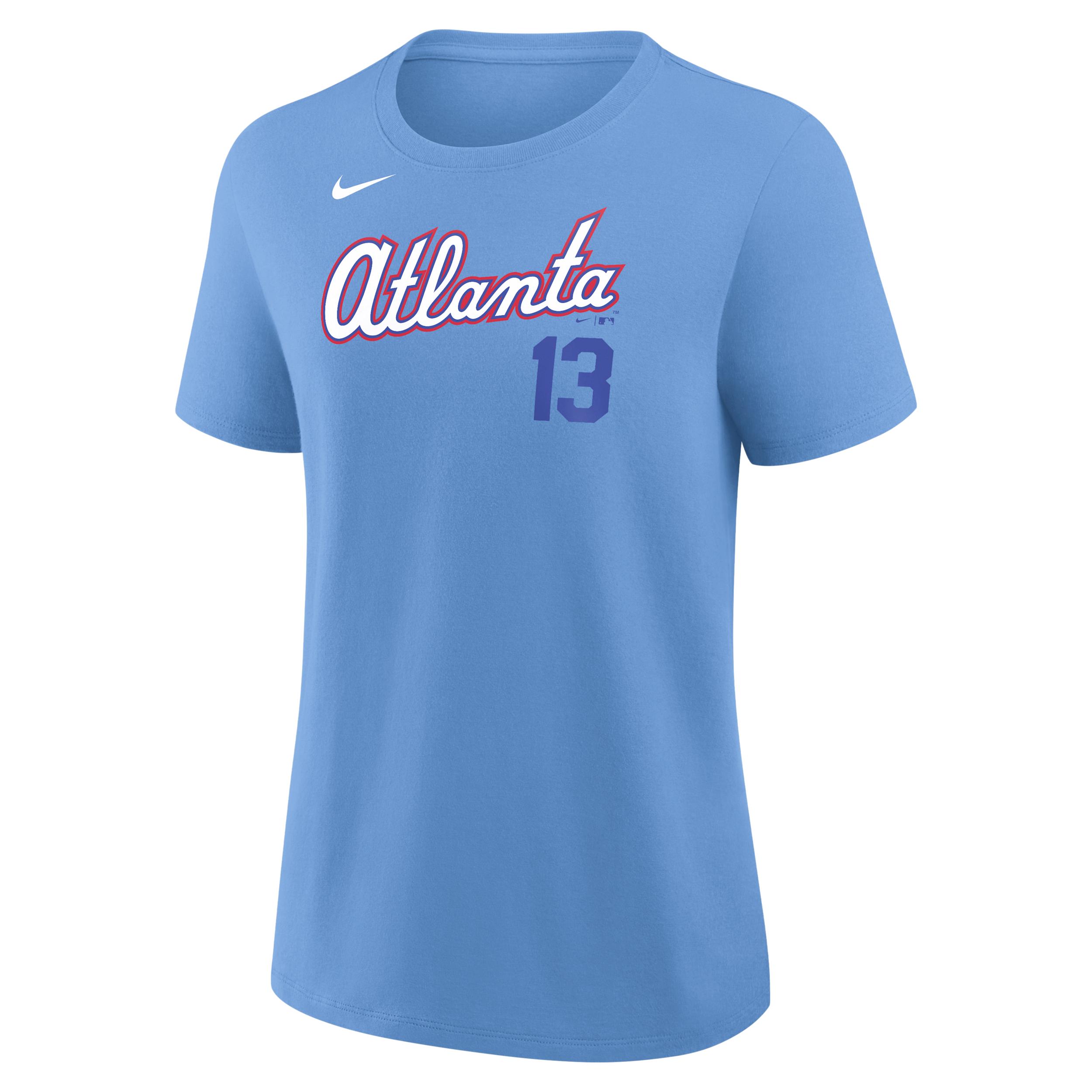 Ronald Acuna Jr. Atlanta Braves City Connect Nike Women's MLB T-Shirt by NIKE