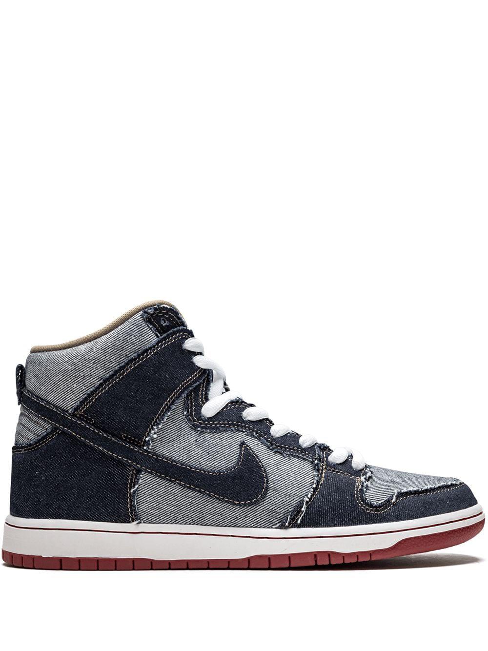 SB Dunk High QS "Reese Forbes Denim" sneakers by NIKE