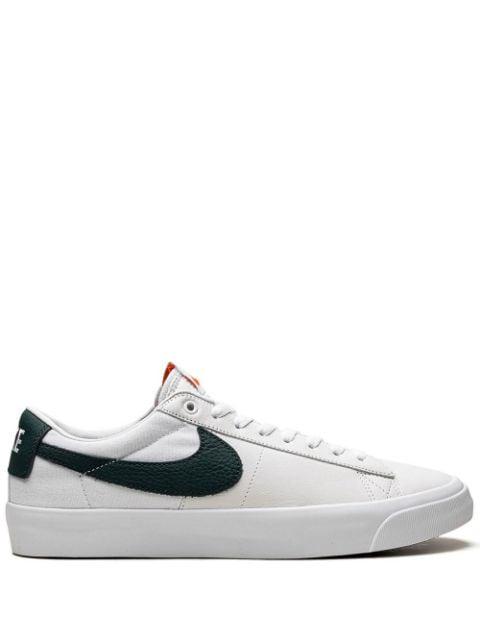 SB Zoom Blazer Low GT "Orange Label/White/Pro Green" sneakers by NIKE