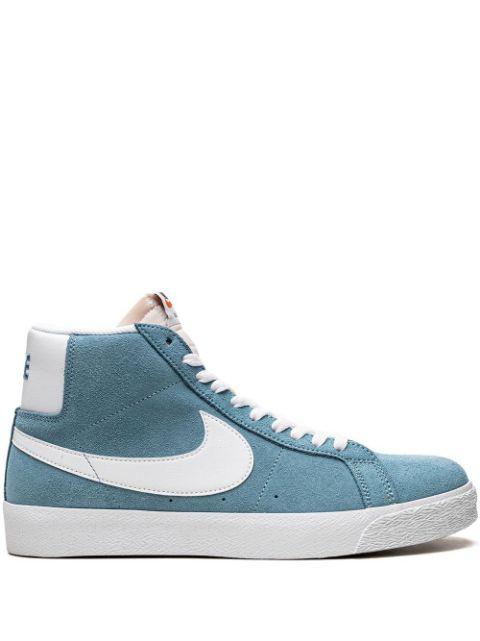 SB Zoom Blazer Mid "Cerulean Blue" sneakers by NIKE
