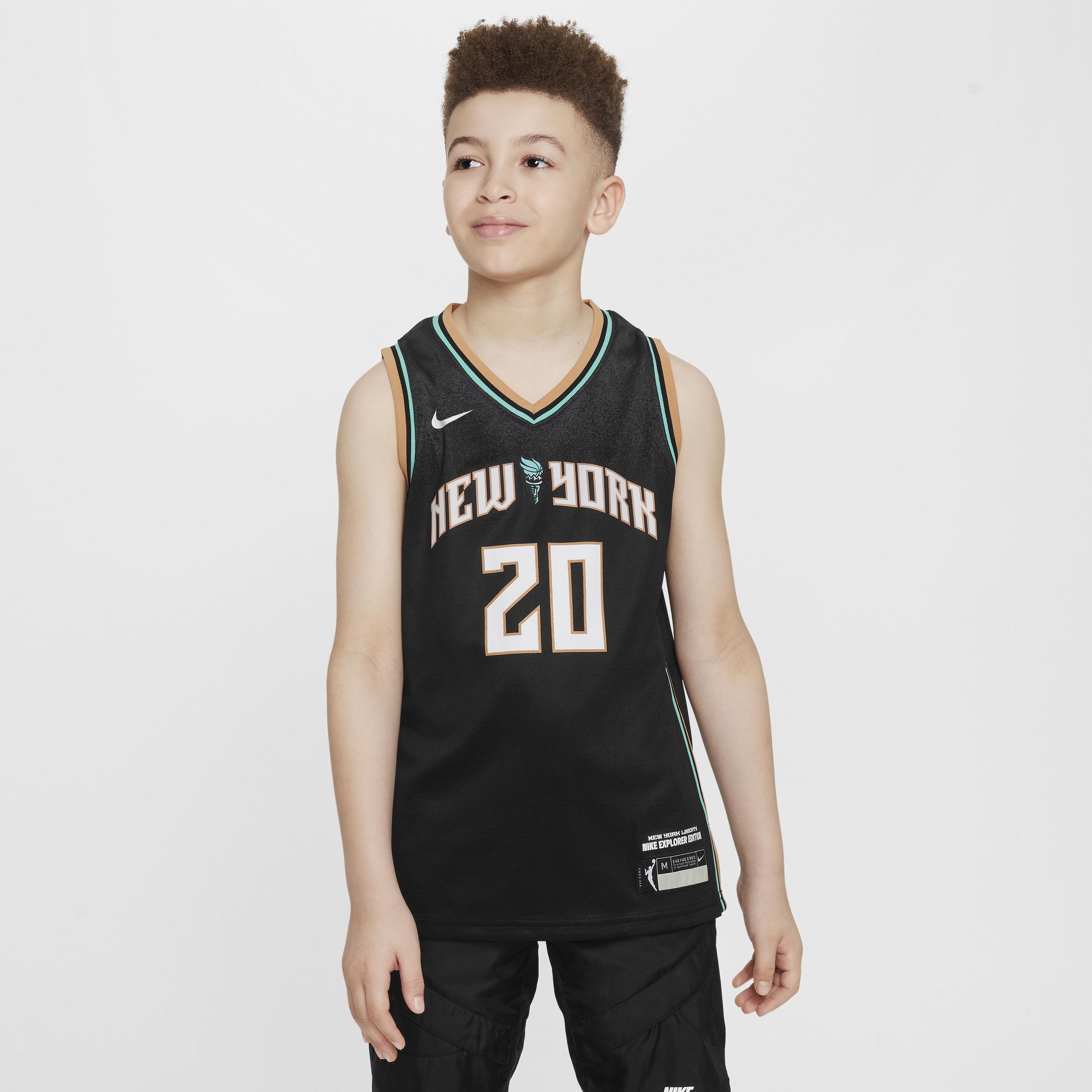 Sabrina Ionescu New York Liberty 2024 Explorer Edition Big Kids' Nike Dri-FIT WNBA Swingman Jersey by NIKE