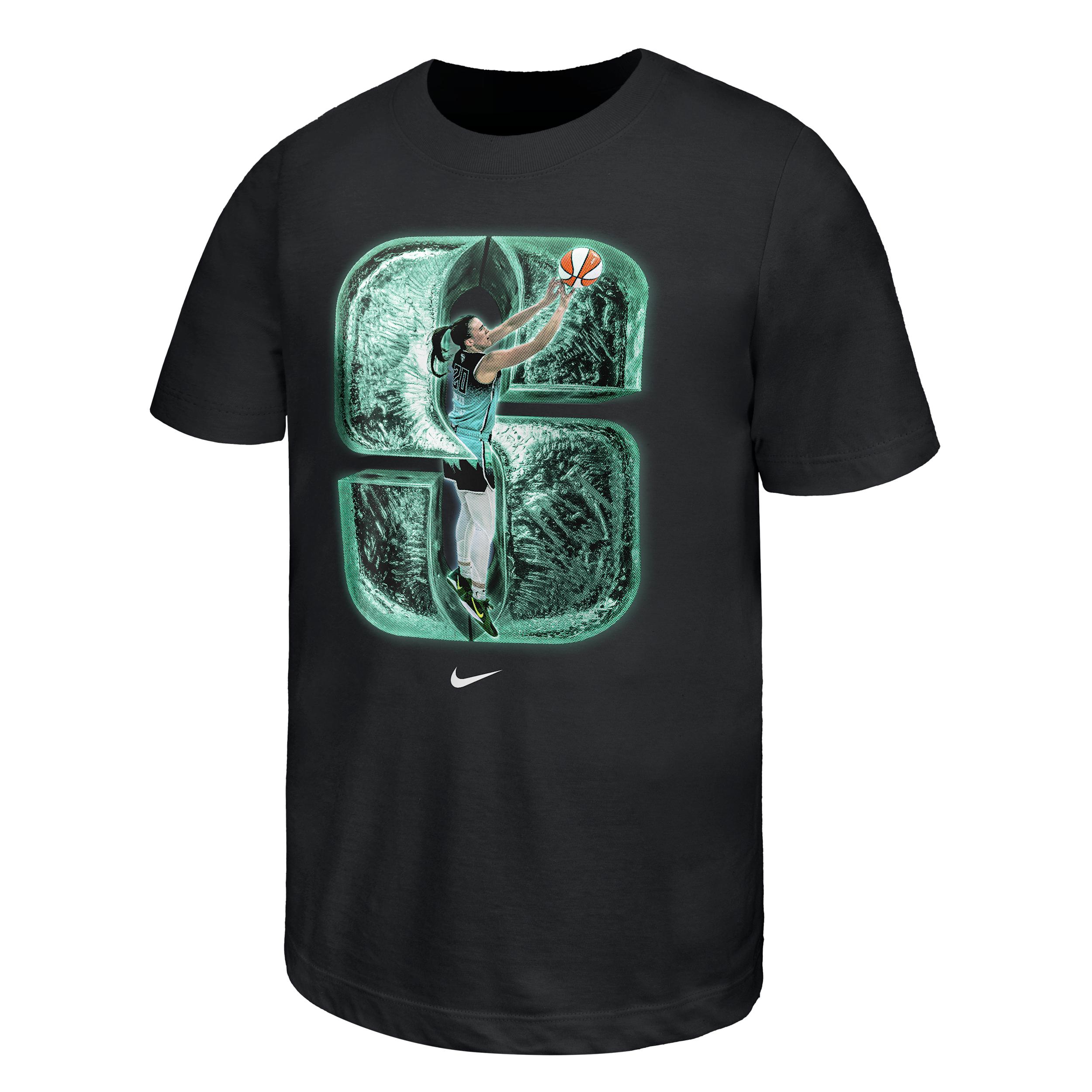 Sabrina Ionescu "So Win" Big Kids' Nike Basketball T-Shirt by NIKE