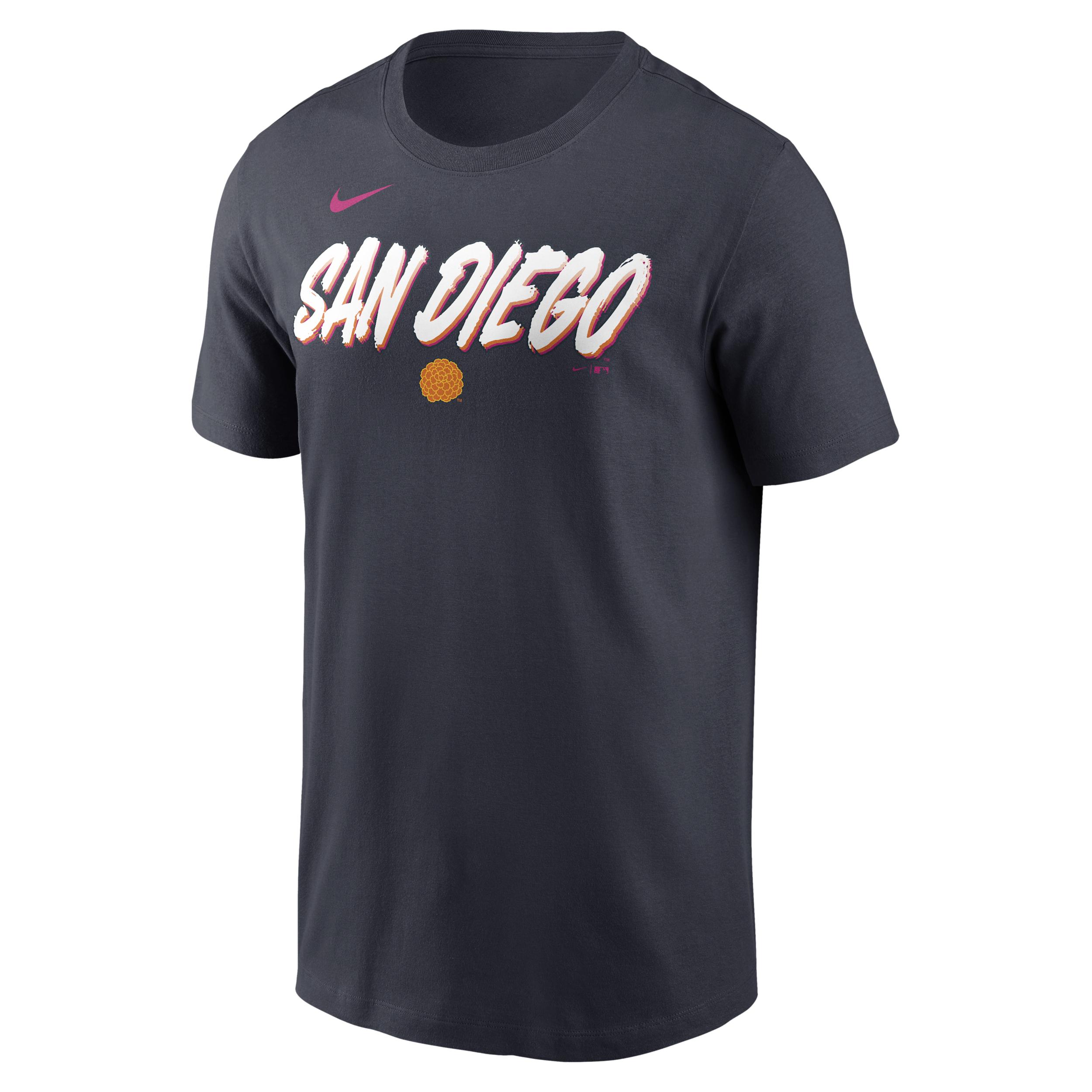 San Diego Padres City Connect Wordmark Nike Men's MLB T-Shirt by NIKE